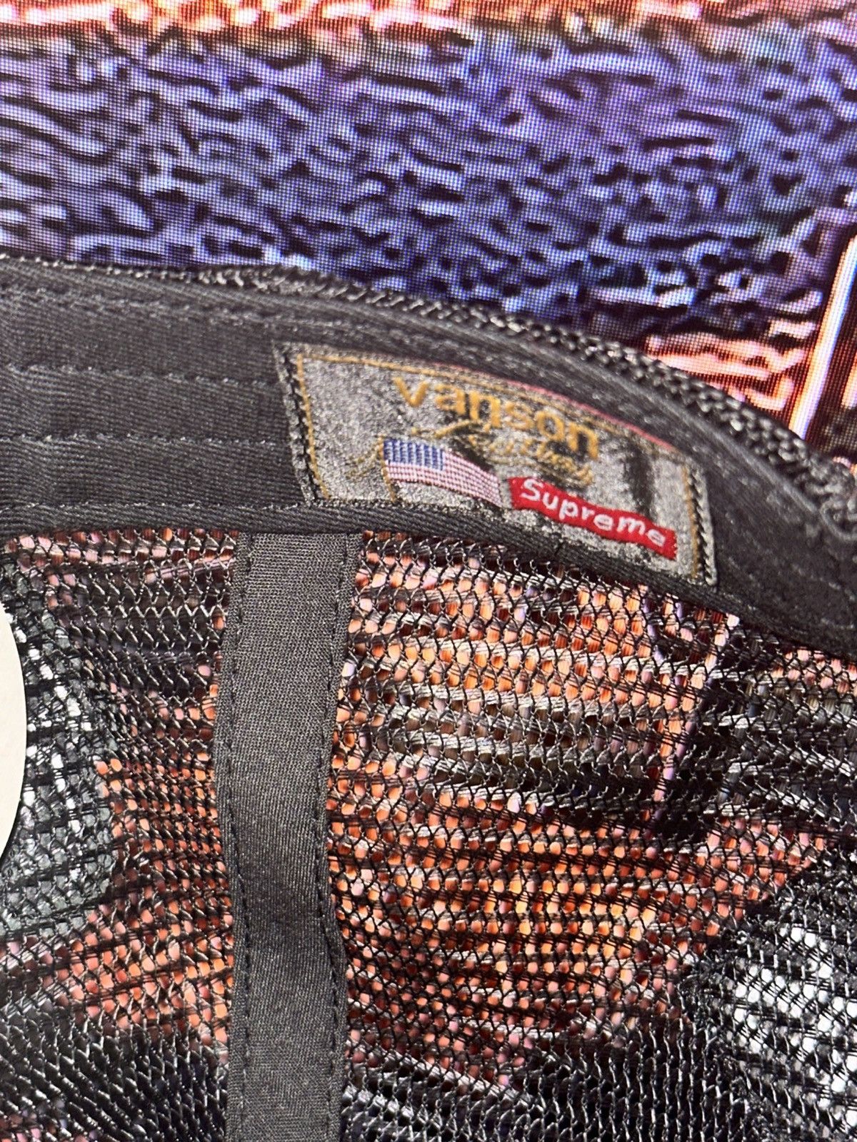 Supreme × Vanson Leathers Supreme Vanson Leathers SpiderMan Mesh Back 5-Panel Hat Size ONE SIZE - 16 Thumbnail