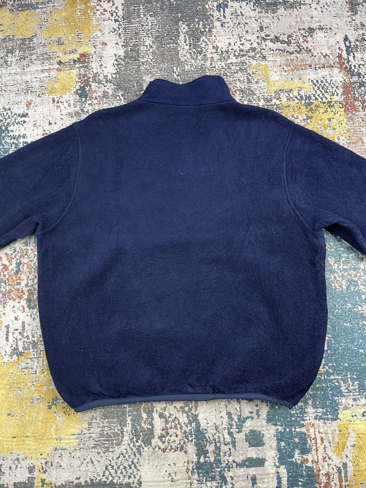L.L. Bean Vintage LL Bean Half Zipper Fleece Sweatshirt Size M / US 6-8 / IT 42-44 - 5 Thumbnail
