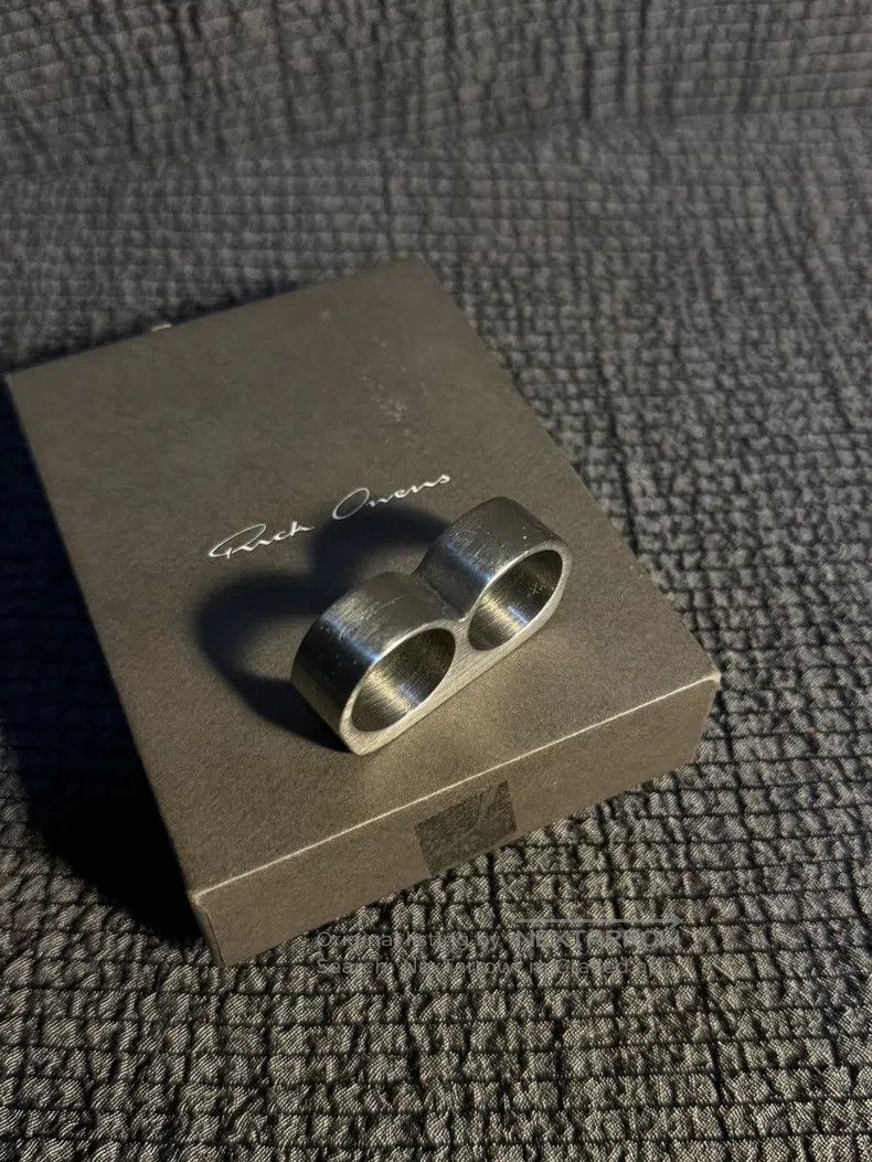 Rick Owens Rick Owens Two-finger Ring Size ONE SIZE - 2 Thumbnail