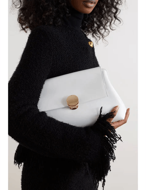 Chloe o1loc1c1024 Size: OS / Penelope Clutch in White Size ONE SIZE - 2 Thumbnail