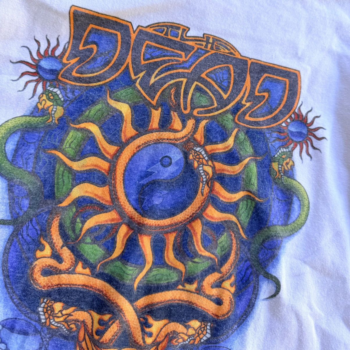 Band Tees Vintage Grateful Dead T Shirt Y2K Gildan Tag Snake Skull Size US XXL / EU 58 / 5 - 3 Thumbnail