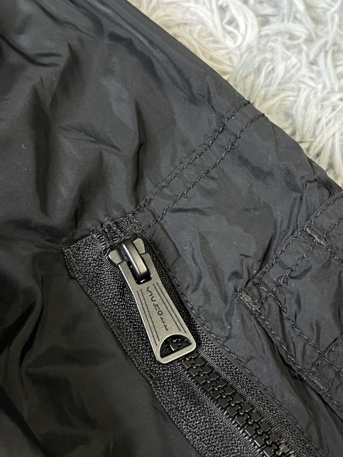 Schott Schott N.Y.C. MA-7 Nylon Bomber Flight Jacket Black Flag Lining Size US M / EU 48-50 / 2 - 4 Thumbnail