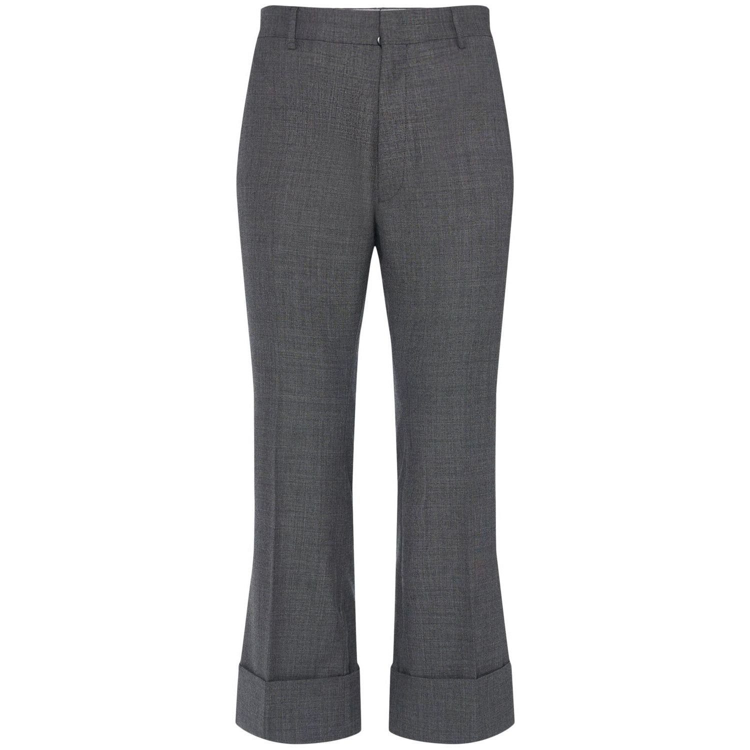 Dsquared2 DSQUARED2 Gray Wool Pants New & Authentic (Men's size:US 36 Size US 36 / EU 52 - 1 Thumbnail