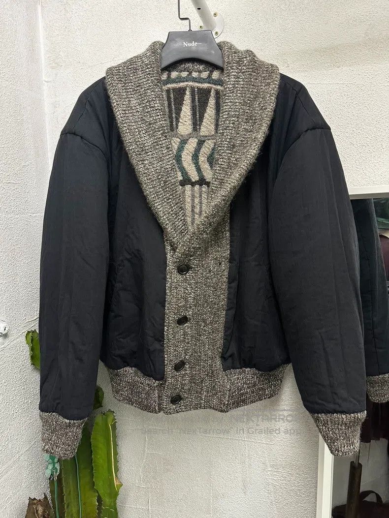 Issey Miyake Issey Miyake Cocoon Shape Ethnic Wool Double-Sided Jacket Size US M / EU 48-50 / 2 - 5 Thumbnail