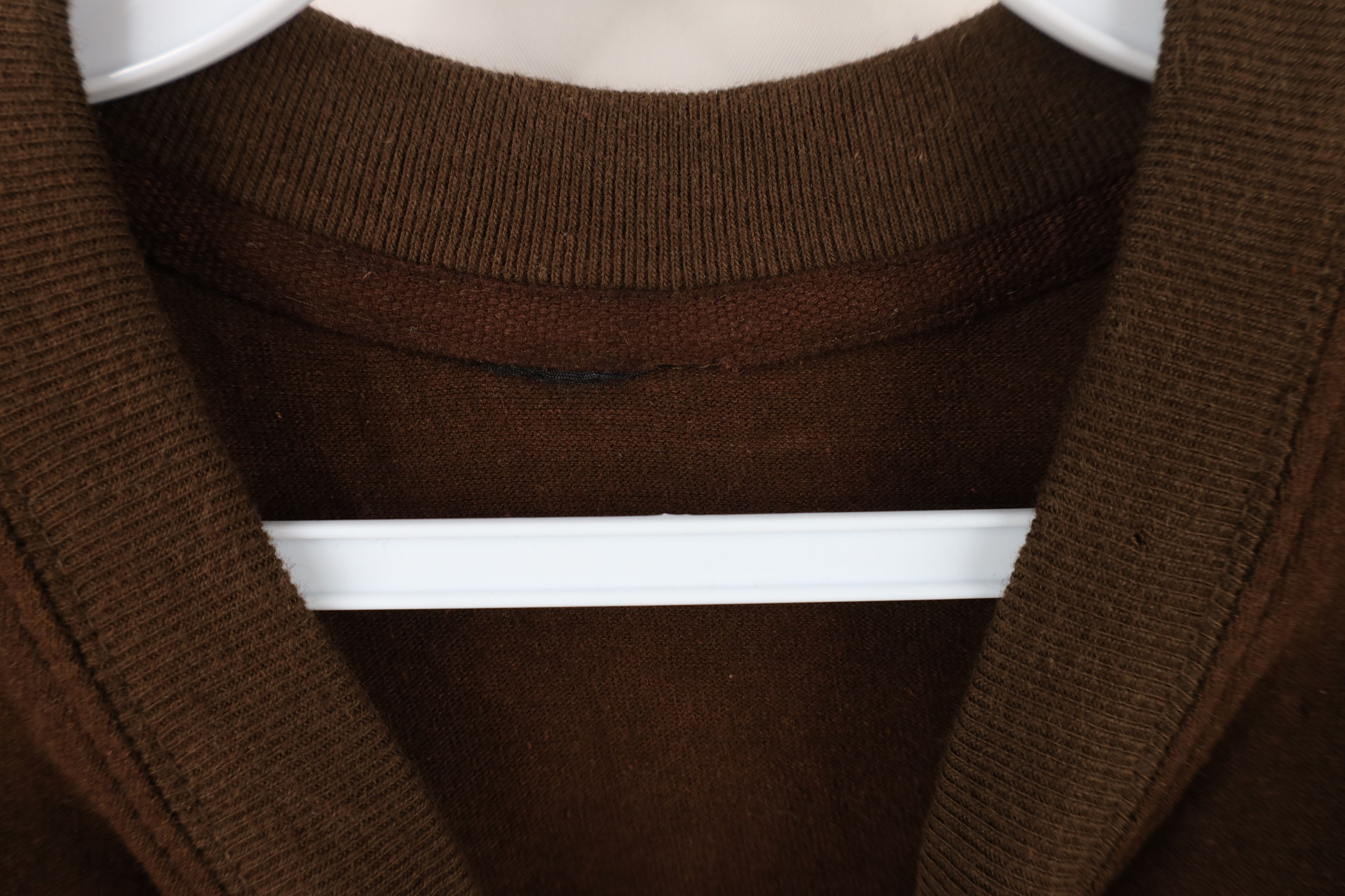 Vintage Vintage 90s Streetwear Faded Blank Long Sleeve T-Shirt Brown Size US XL / EU 56 / 4 - 5 Thumbnail