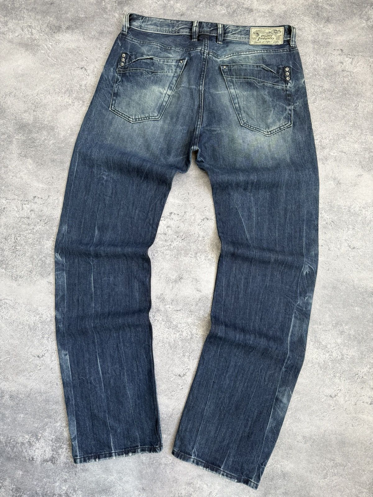 Diesel Vintage Diesel Denim Jeans Baggy Flared Bootcut Avant Garde Size US 33 - 19 Thumbnail