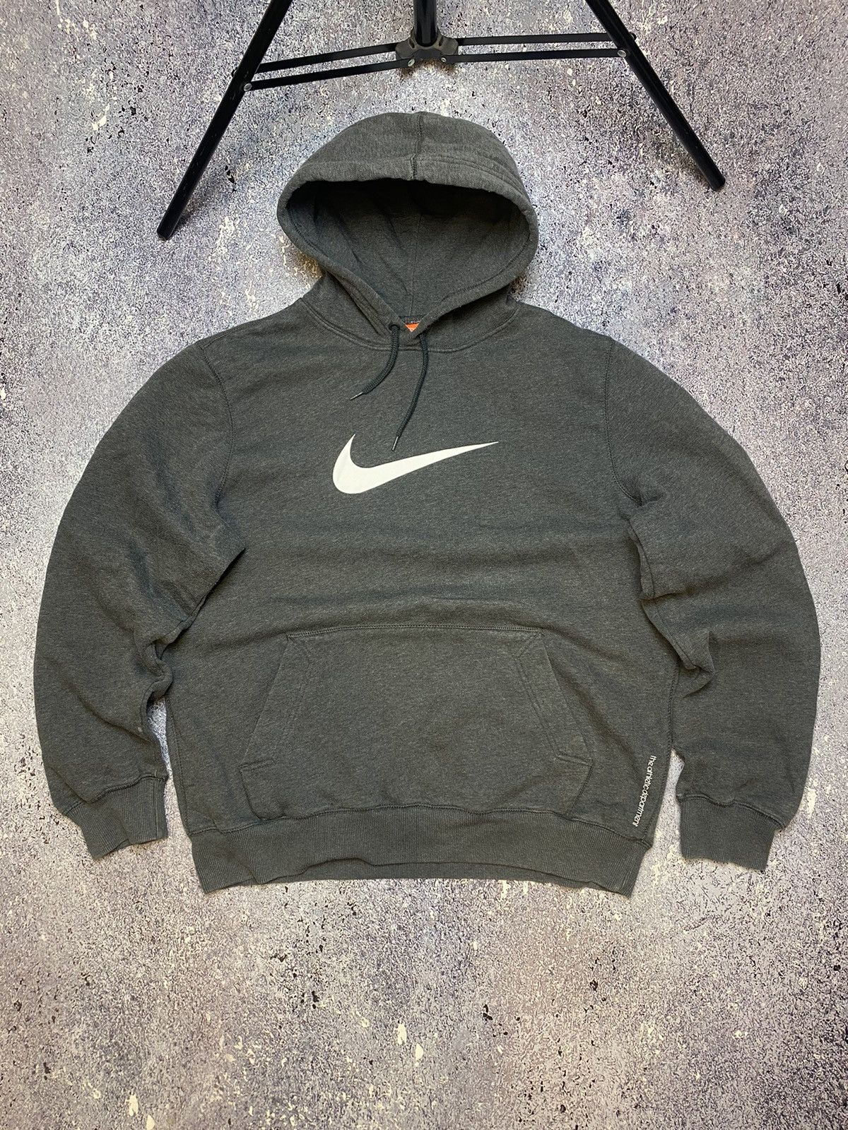 Nike × Vintage 💥JAPANESE NIKE VINTAGE SWOOSH HOODIE Size US L / EU 52-54 / 3 - 1 Thumbnail