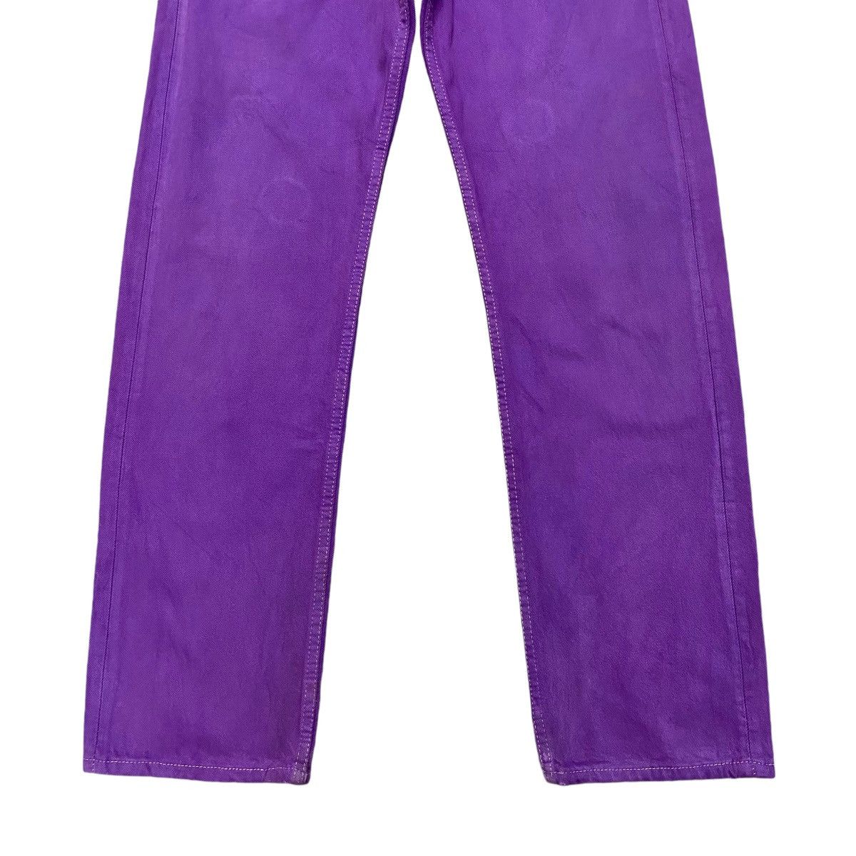 Levi's Vintage 90s Levis 501 Purple Denim Jeans Size US 29 - 6 Thumbnail