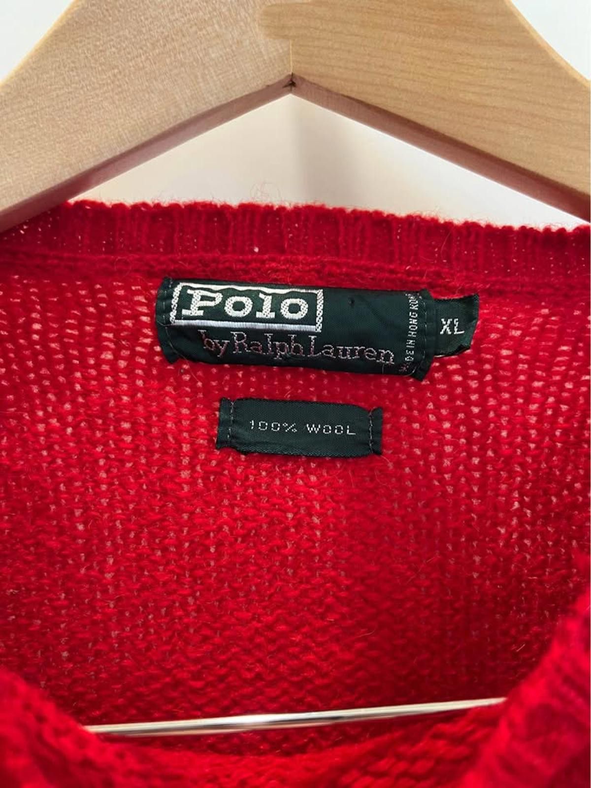 Polo Ralph Lauren Vintage Polo Ralph Lauren Wool Sweater XL– 100% Wool Classic Size US XL / EU 56 / 4 - 1 Thumbnail