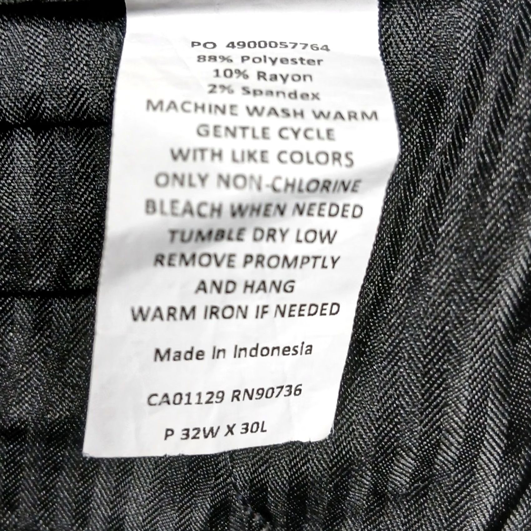 Vintage Michael Kors Pants Men Gray Straight Fit Stretch 32x30 Size US 32 / EU 48 - 5 Thumbnail