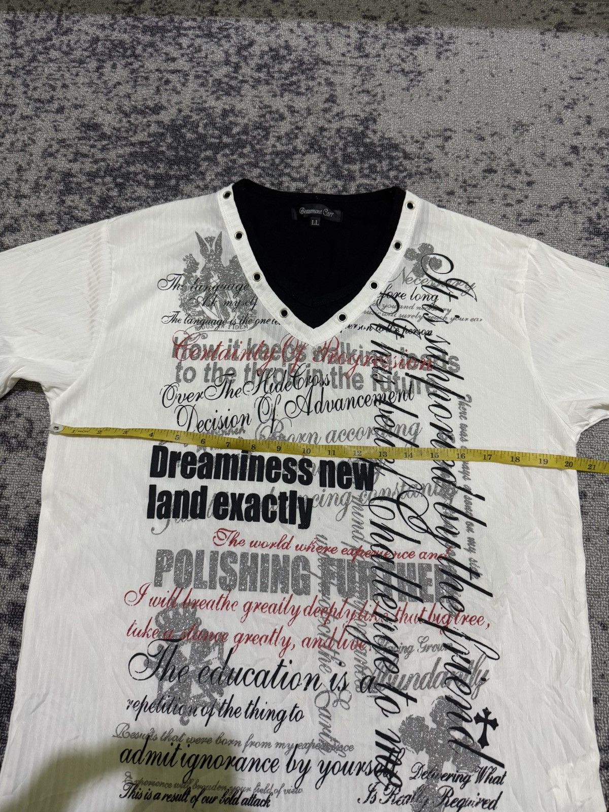 Hysteric Glamour × If Six Was Nine × Japanese Brand Y2k Beaumontcarr tribal ifsixwasnine tshirt Size US L / EU 52-54 / 3 - 9 Thumbnail