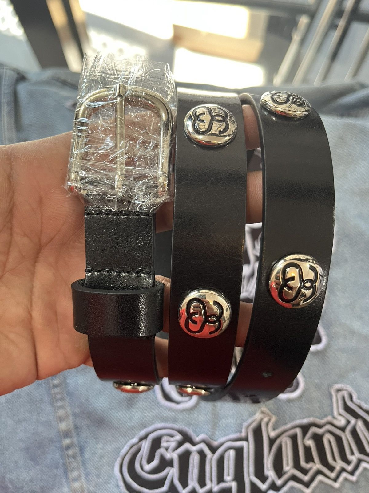 Stussy Stussy SS-LINK STUDDED BELT | Grailed