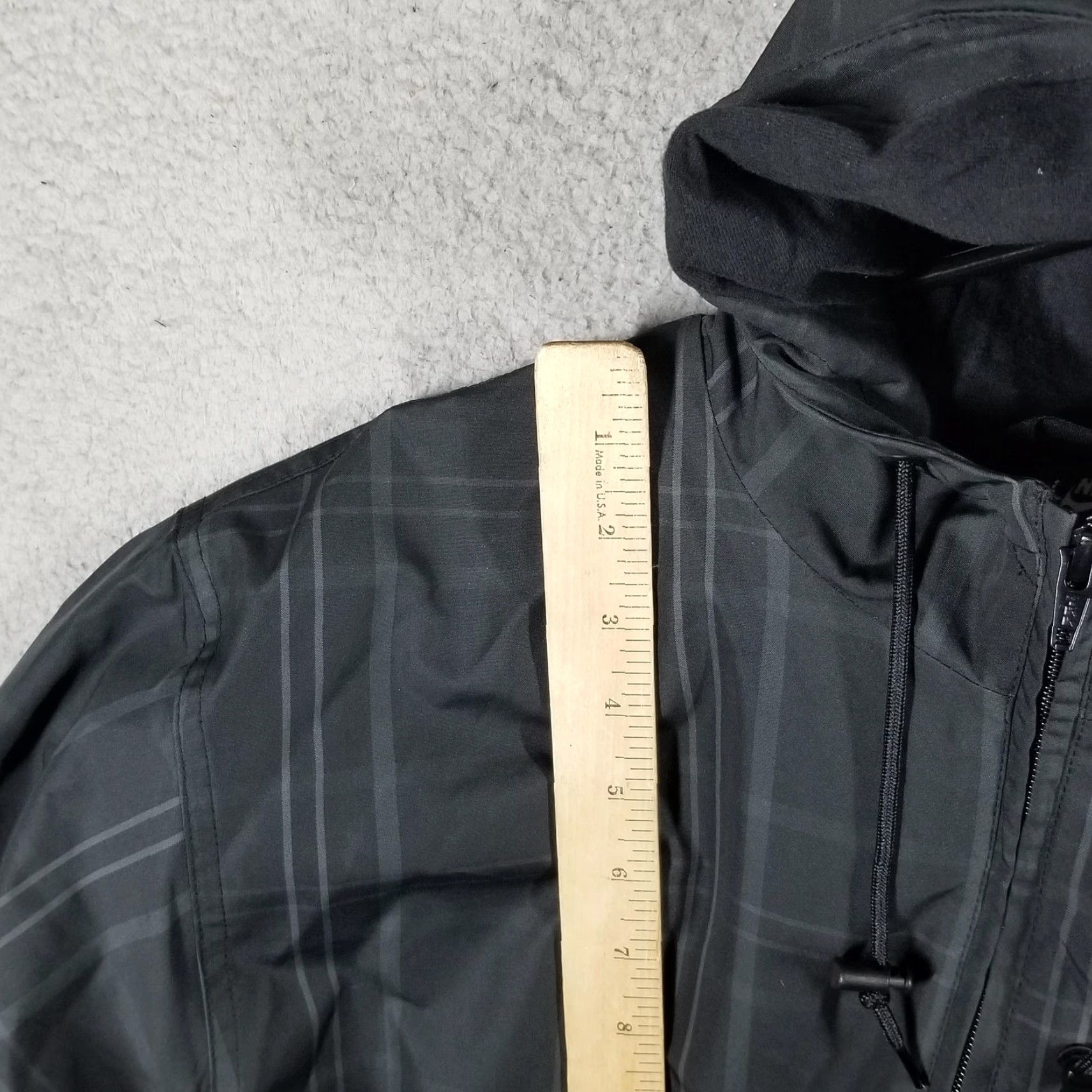 Nike Nike SB 1/2 Zip Windbreaker Jacket Black Plaid CK5313-010 XS? Size US M / EU 48-50 / 2 - 4 Thumbnail