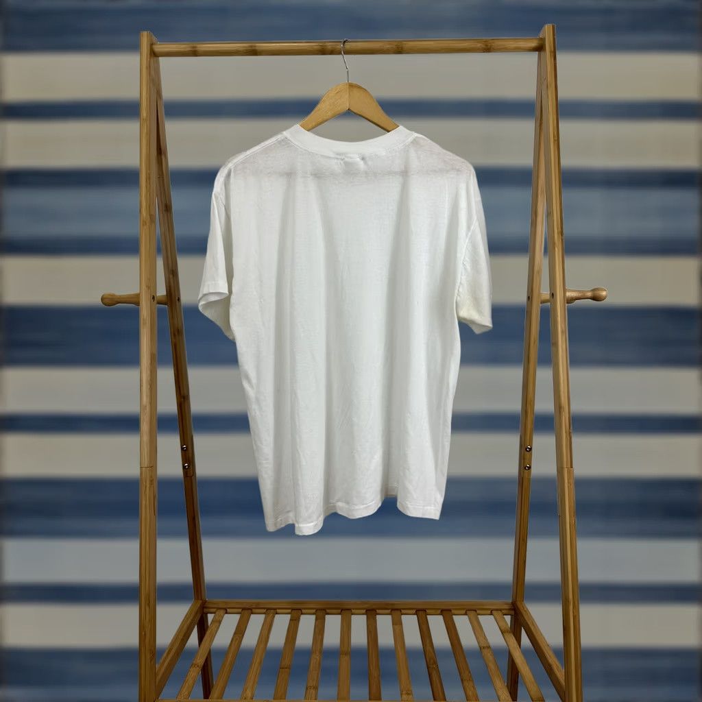 Vintage VTG TownCraft 80s Paper Thin Single Stitch 50/50 Blank Burnout T-Shirt XL White Mens Shirt 80s Burnout VTG TownCraft 80s Shirt XL White Mens Size US XL / EU 56 / 4 - 1 Thumbnail