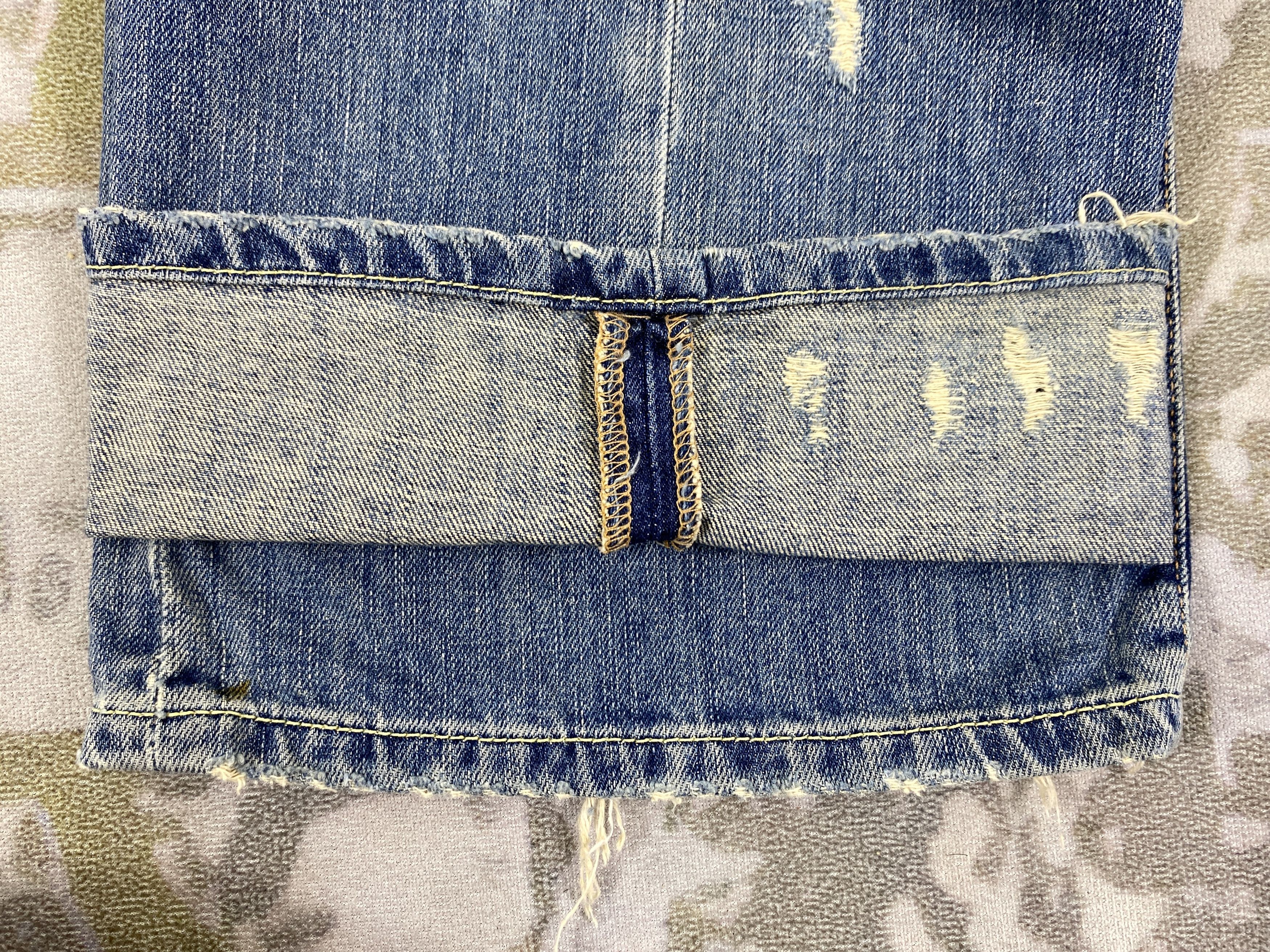 If Six Was Nine Vintage japanese ifsixwasnine style Jeans 35x29 - JN3011 Size US 35 - 13 Thumbnail