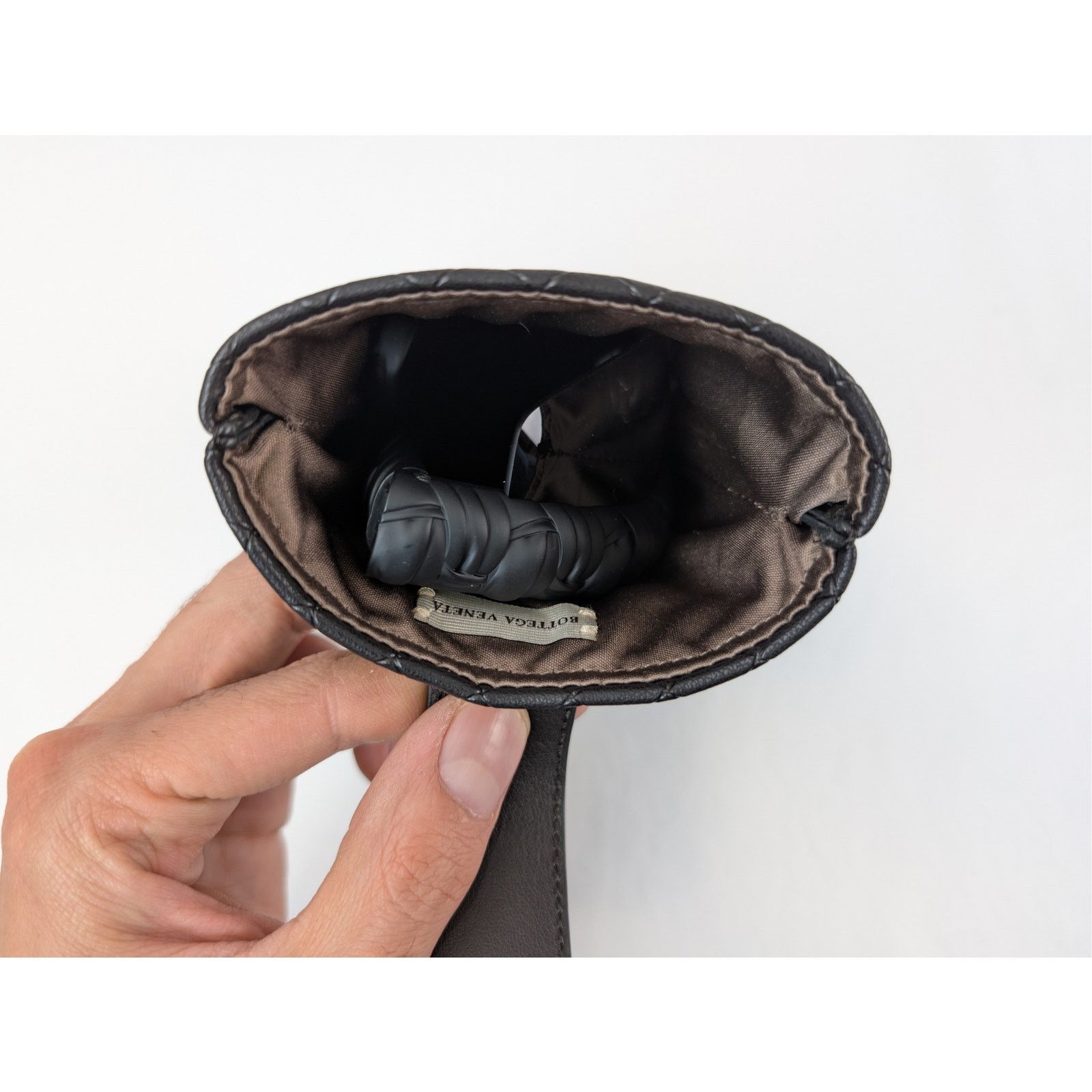 Bottega Veneta o1rshd1 Size: OS / Intrecciato Rim Sunglasses in Black Size ONE SIZE - 16 Thumbnail