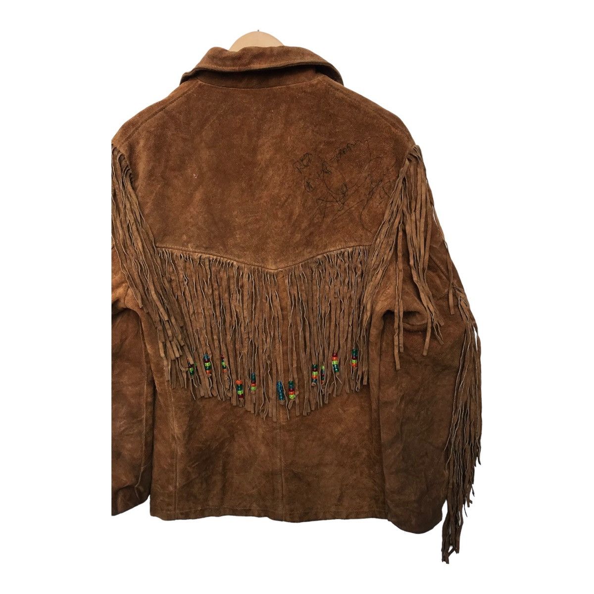 Schott Vintage Schott Western Fringe Suede Leather Cowboy Jacket Size US M / EU 48-50 / 2 - 18 Thumbnail