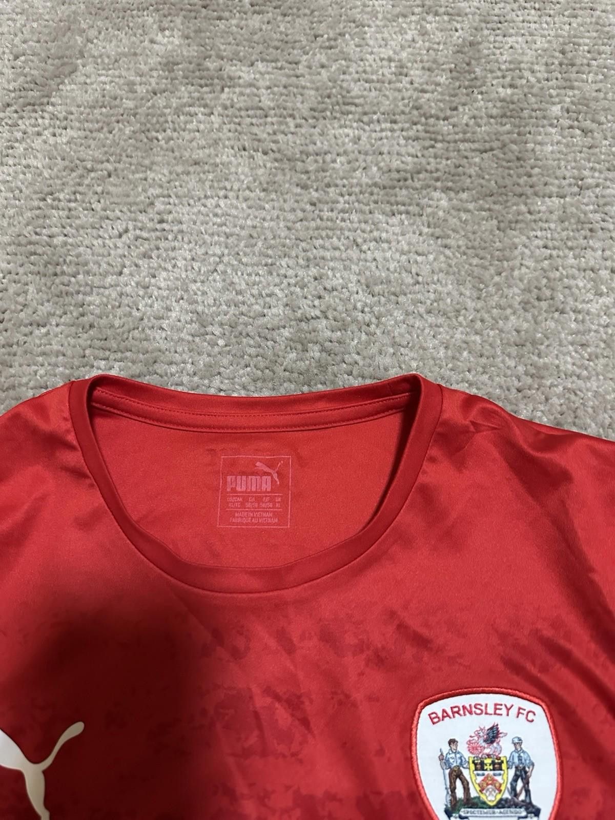 Puma BARNSLEY ENGLAND 2019/2020 AWAY FOOTBALL SHIRT JERSEY PUMA Size US XL / EU 56 / 4 - 4 Thumbnail