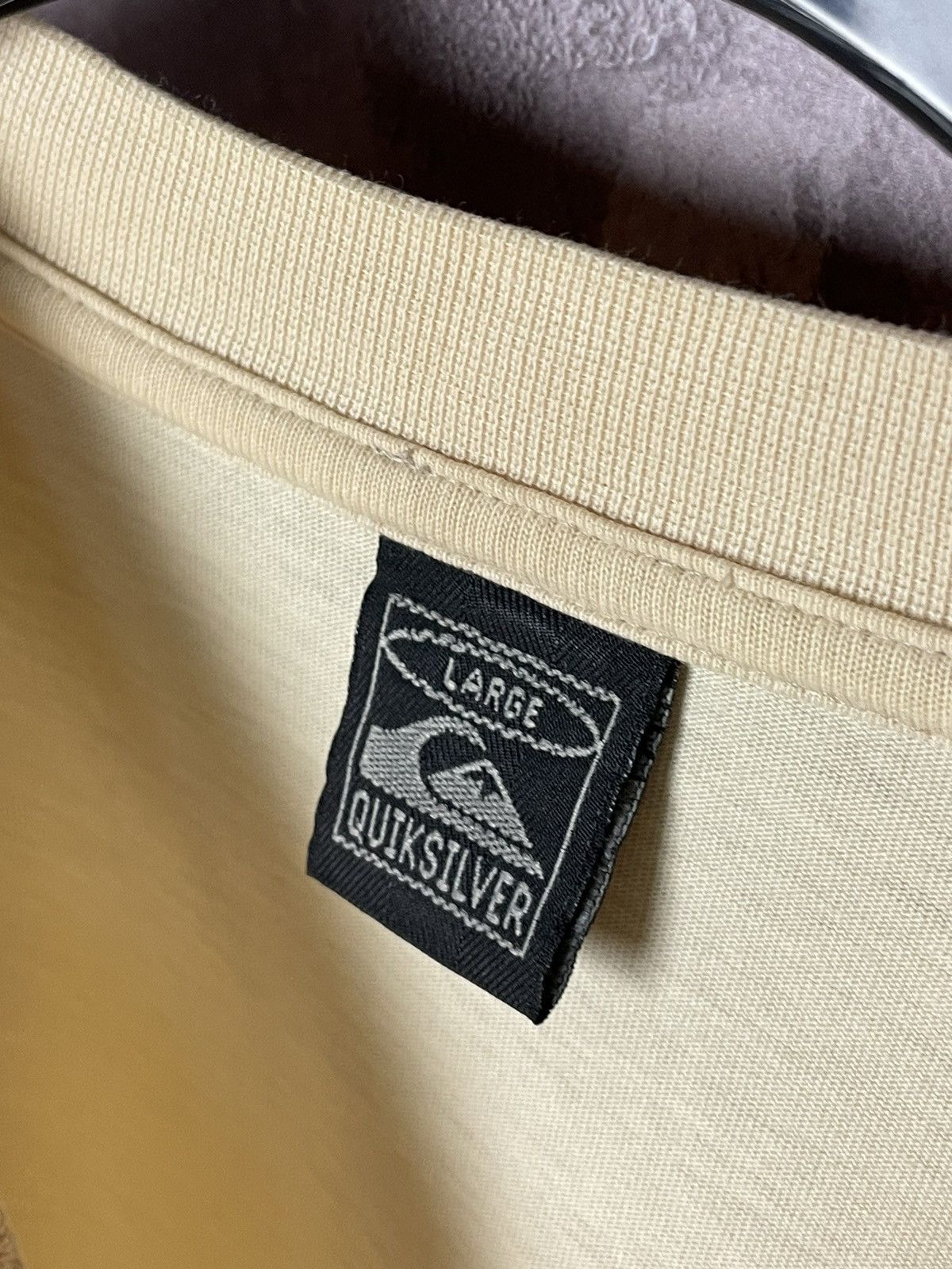 Quicksilver × Vintage Vintage Quiksilver Logo Tee Shirt 90s y2k Size US L / EU 52-54 / 3 - 7 Thumbnail