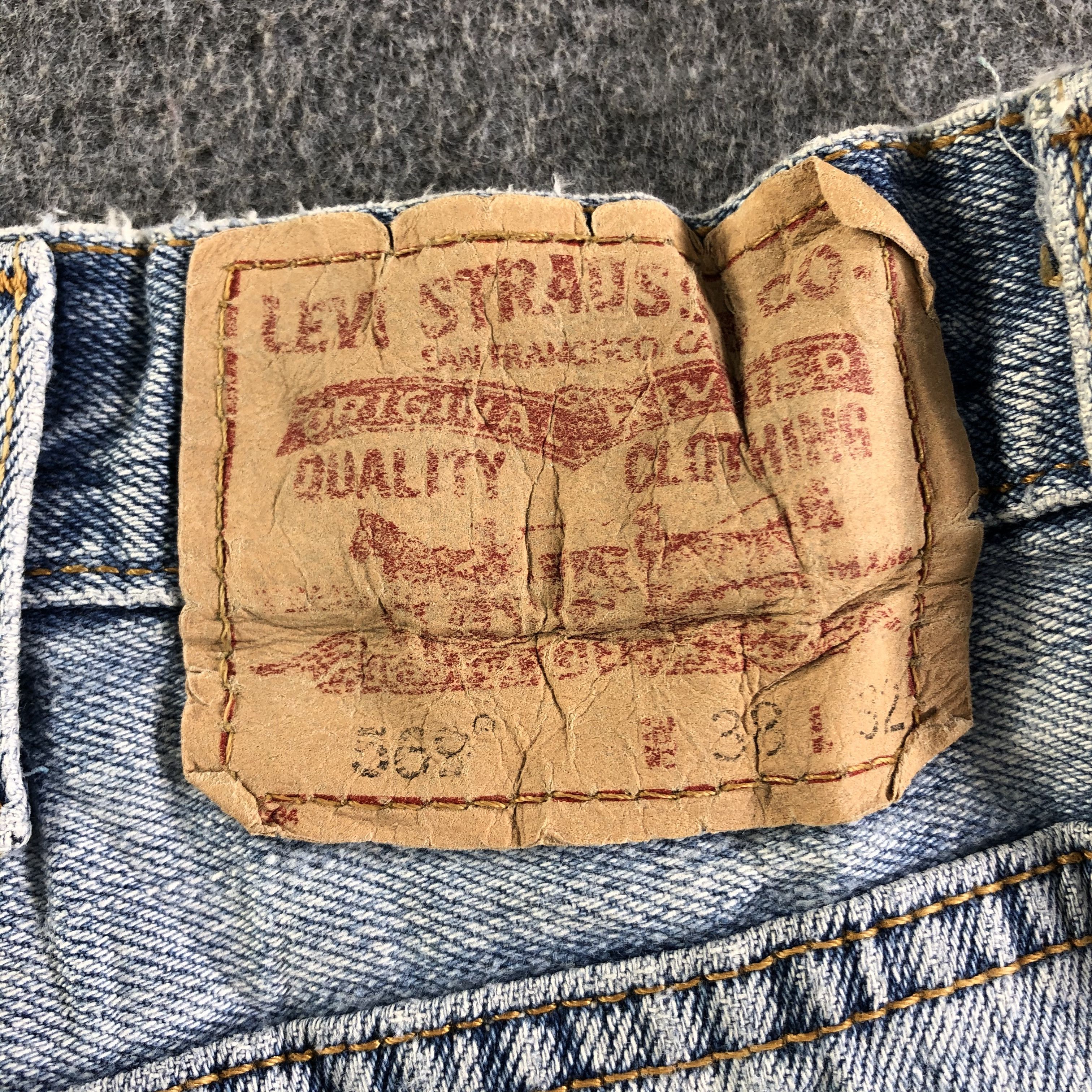Levi's Vintage Light Wash Levis 569 Jeans-J3627 Size US 38 / EU 54 - 5 Thumbnail
