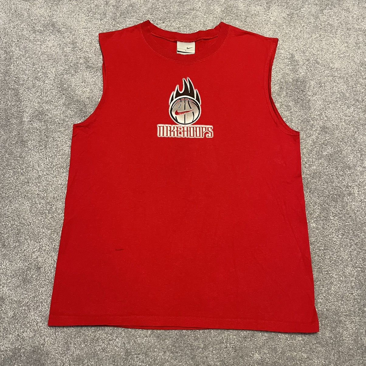 Nike Vintage Nike Reign Supreme Center Swoosh Basketball Tank Top Size US S / EU 44-46 / 1 - 2 Thumbnail
