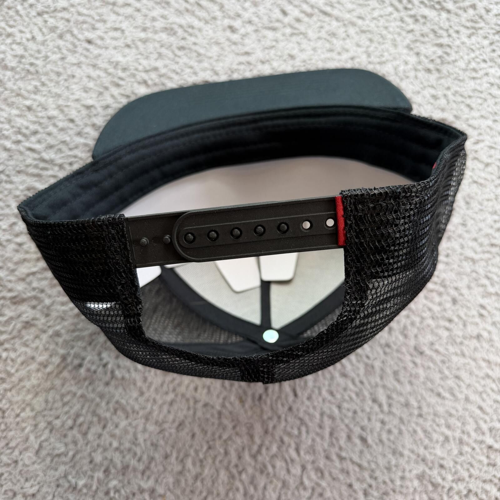 Other Red Kap Mesh Trucker Hat Snapback Black Rainbow Gradient Size ONE SIZE - 7 Thumbnail