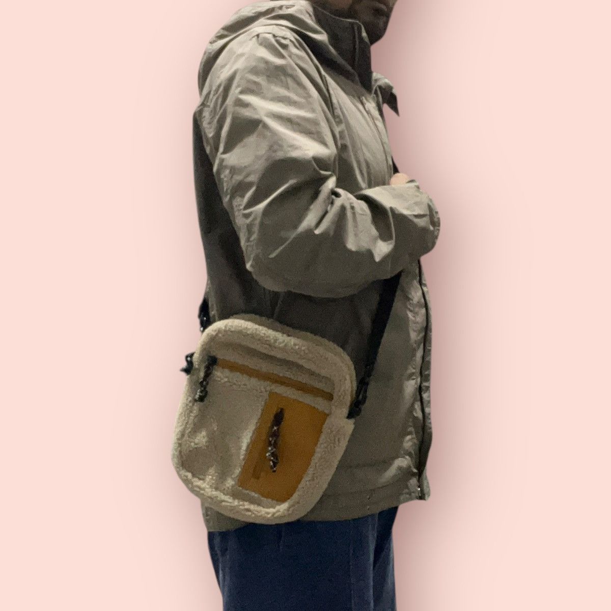 Japanese Brand × Studio Seven RARE STUDIO CLIP JAPAN FLEECE CROSSBODY SHOULDER BAG Size ONE SIZE - 22 Thumbnail