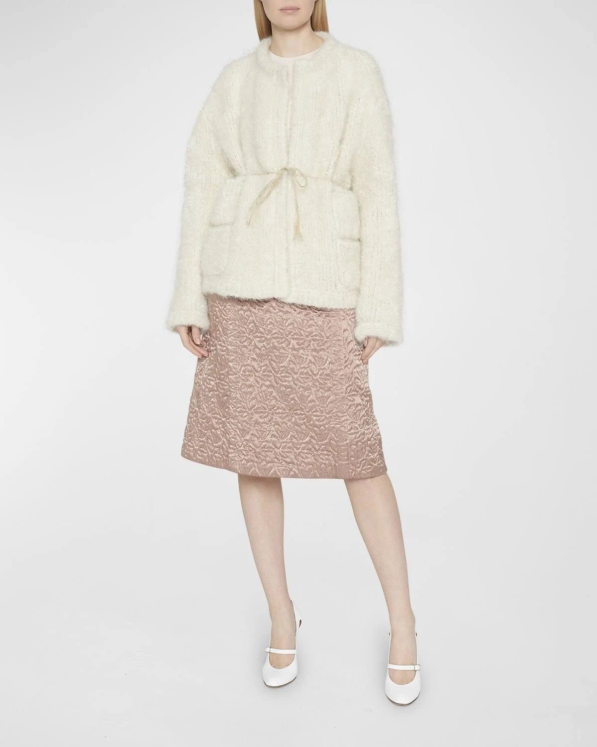 o1w1db10324 Cardigans in Ivory
