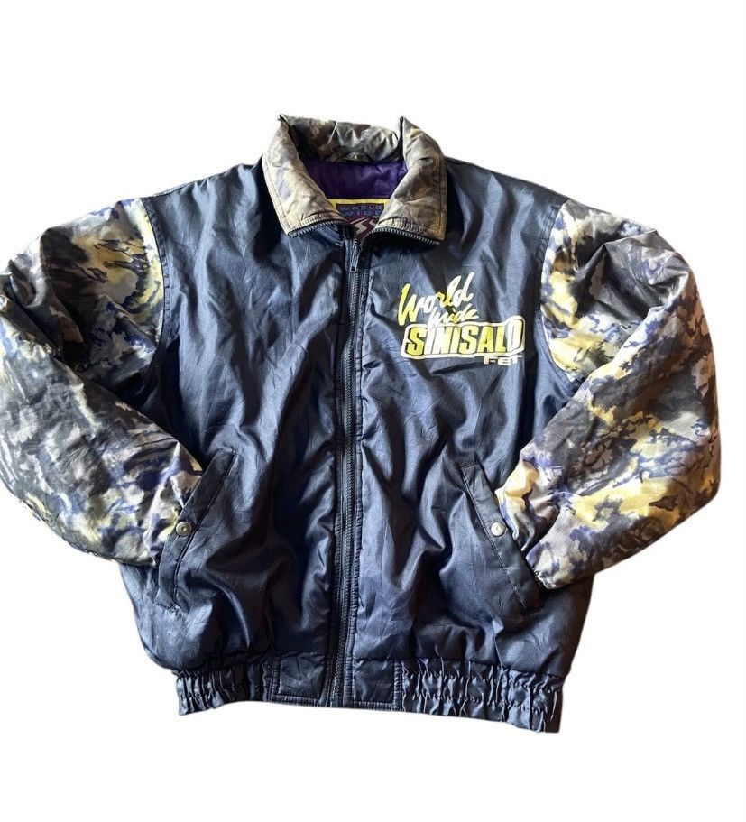 Gear for Sports Vintage 90s Sinisalo Worldwide Motocross Jacket by Fet Size US L / EU 52-54 / 3 - 3 Thumbnail