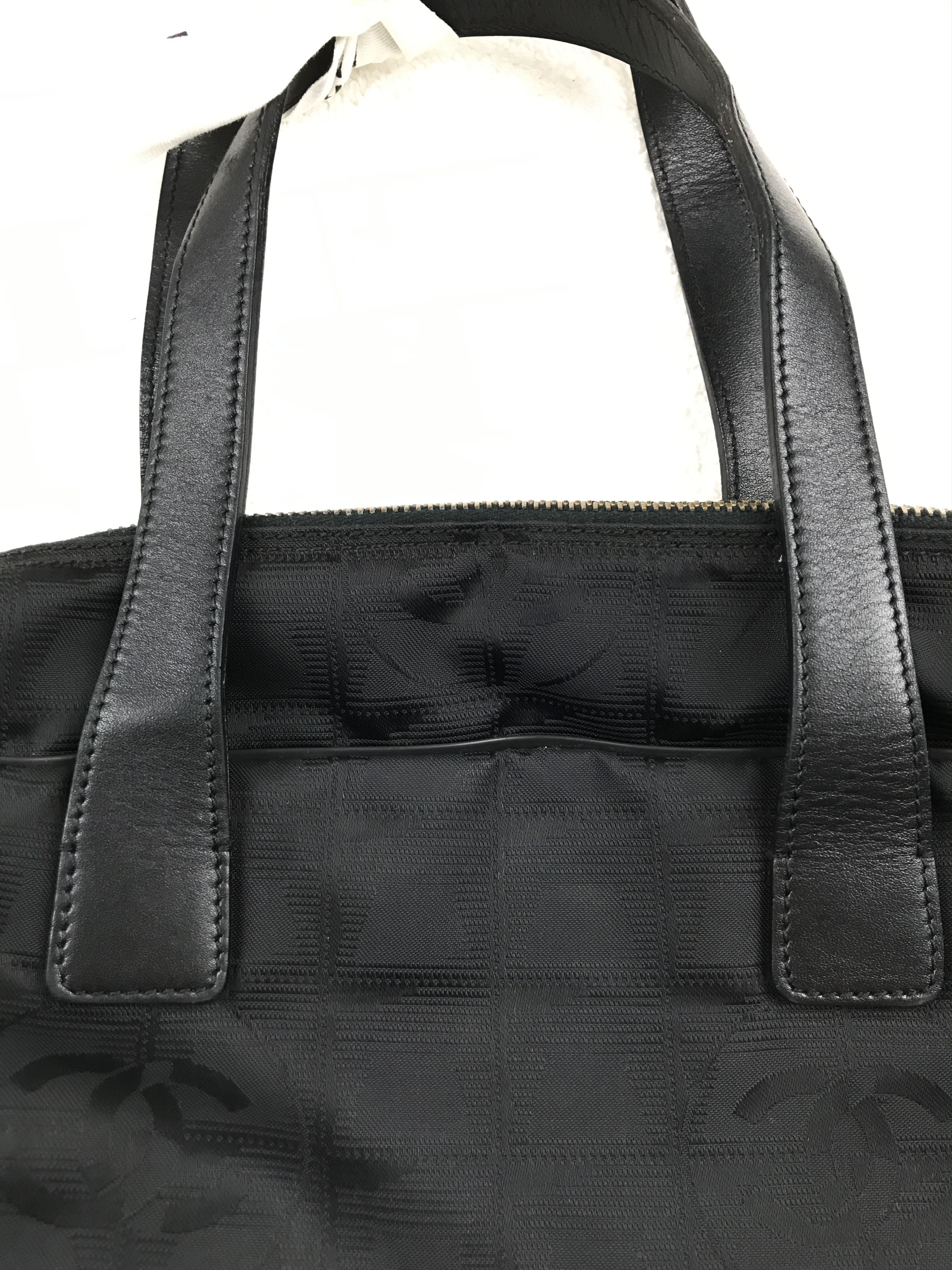 Chanel Vintage Chanel Travel Line Bowler Handbag With Cotton Bag Size ONE SIZE - 17 Thumbnail