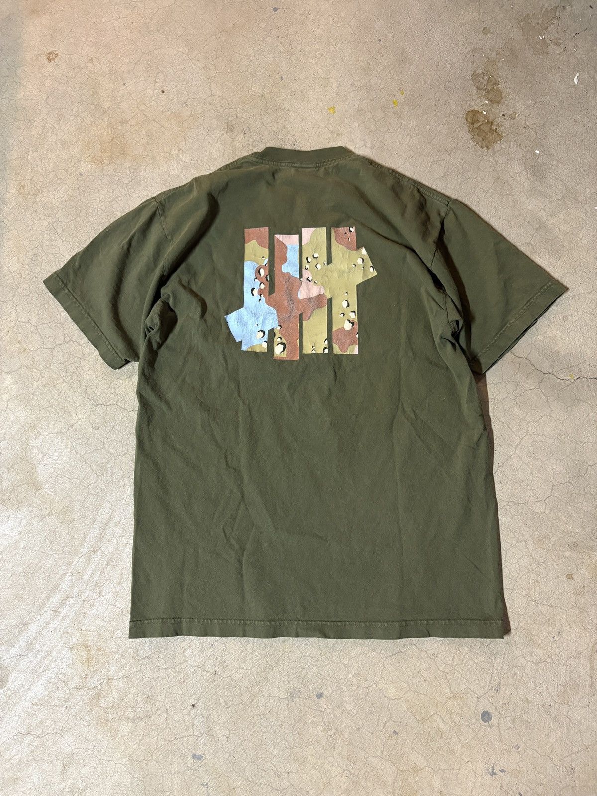 Undefeated Undefeated Icon S/S Graphic Tee T-shirt Camo Green Medium Size US M / EU 48-50 / 2 - 3 Thumbnail