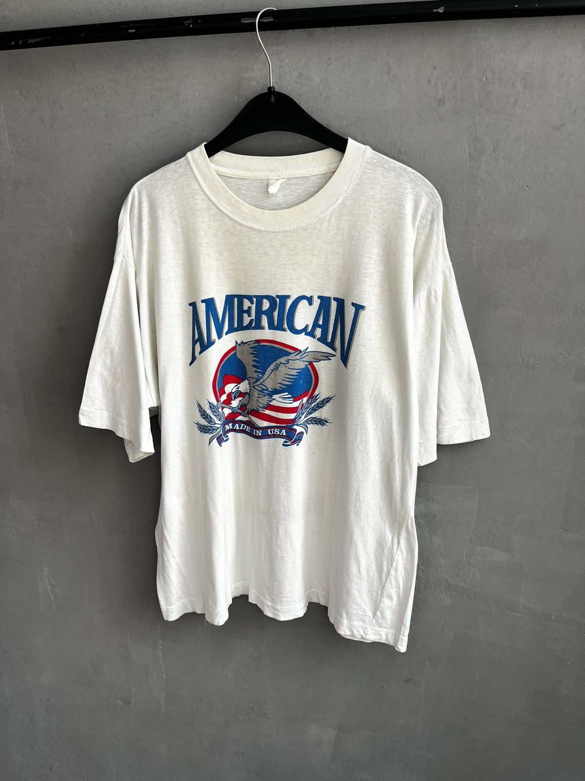 Vintage American USA t shirt 90s Size US L / EU 52-54 / 3 - 3 Thumbnail