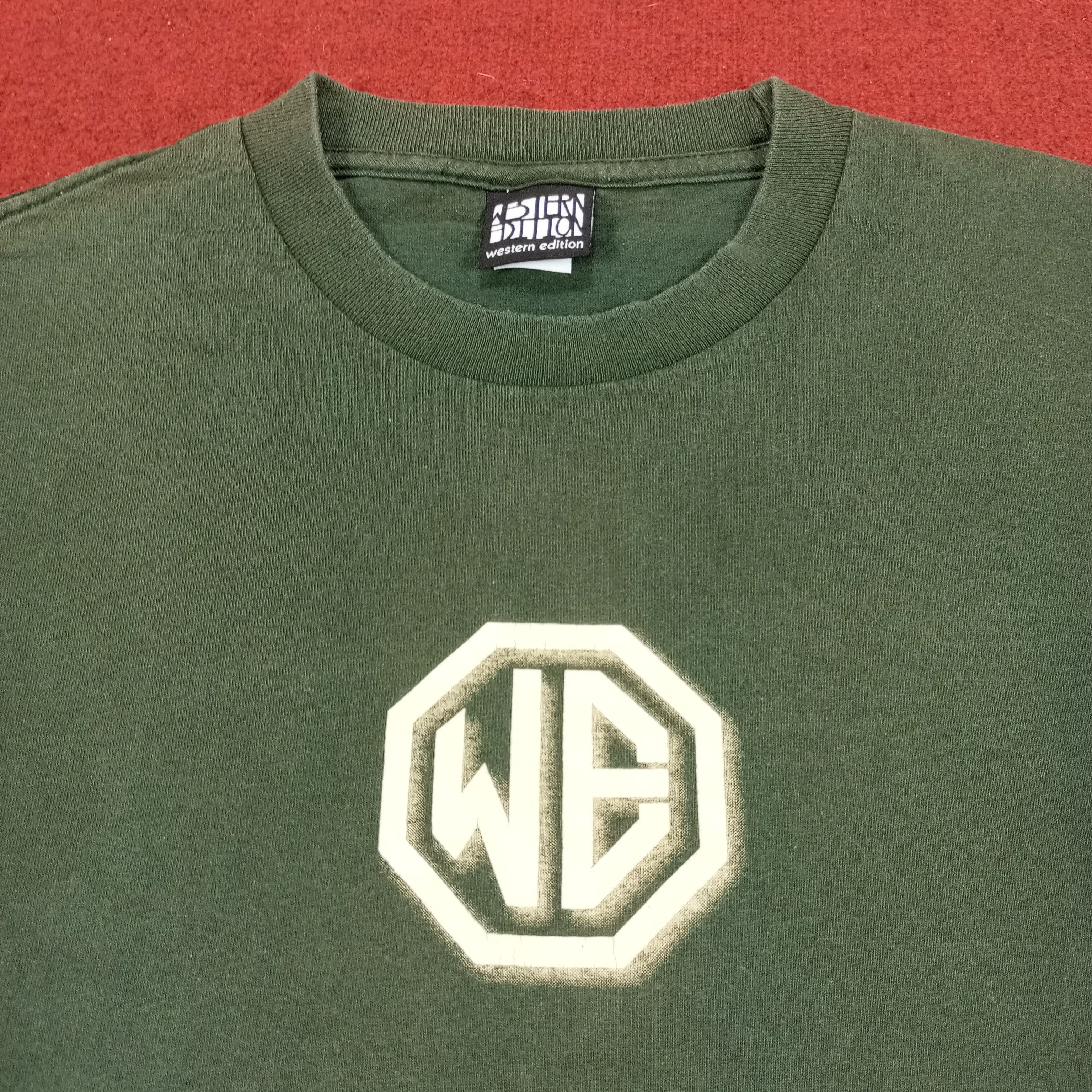 Vintage Western Edition Center Design Tshirt Size US M / EU 48-50 / 2 - 2 Thumbnail