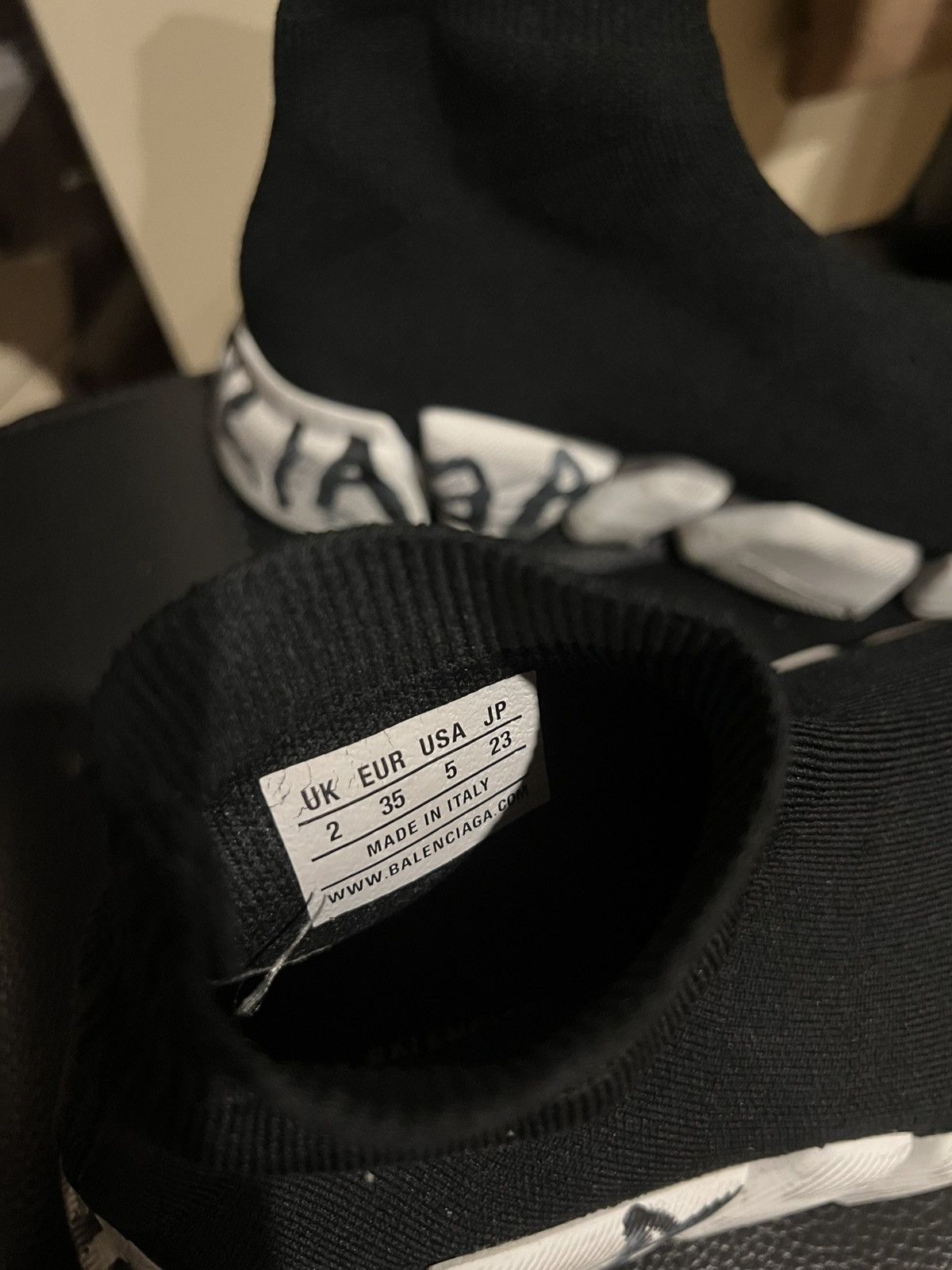 Balenciaga balenciaga speed sneakers Size US 5 / IT 35 - 4 Thumbnail