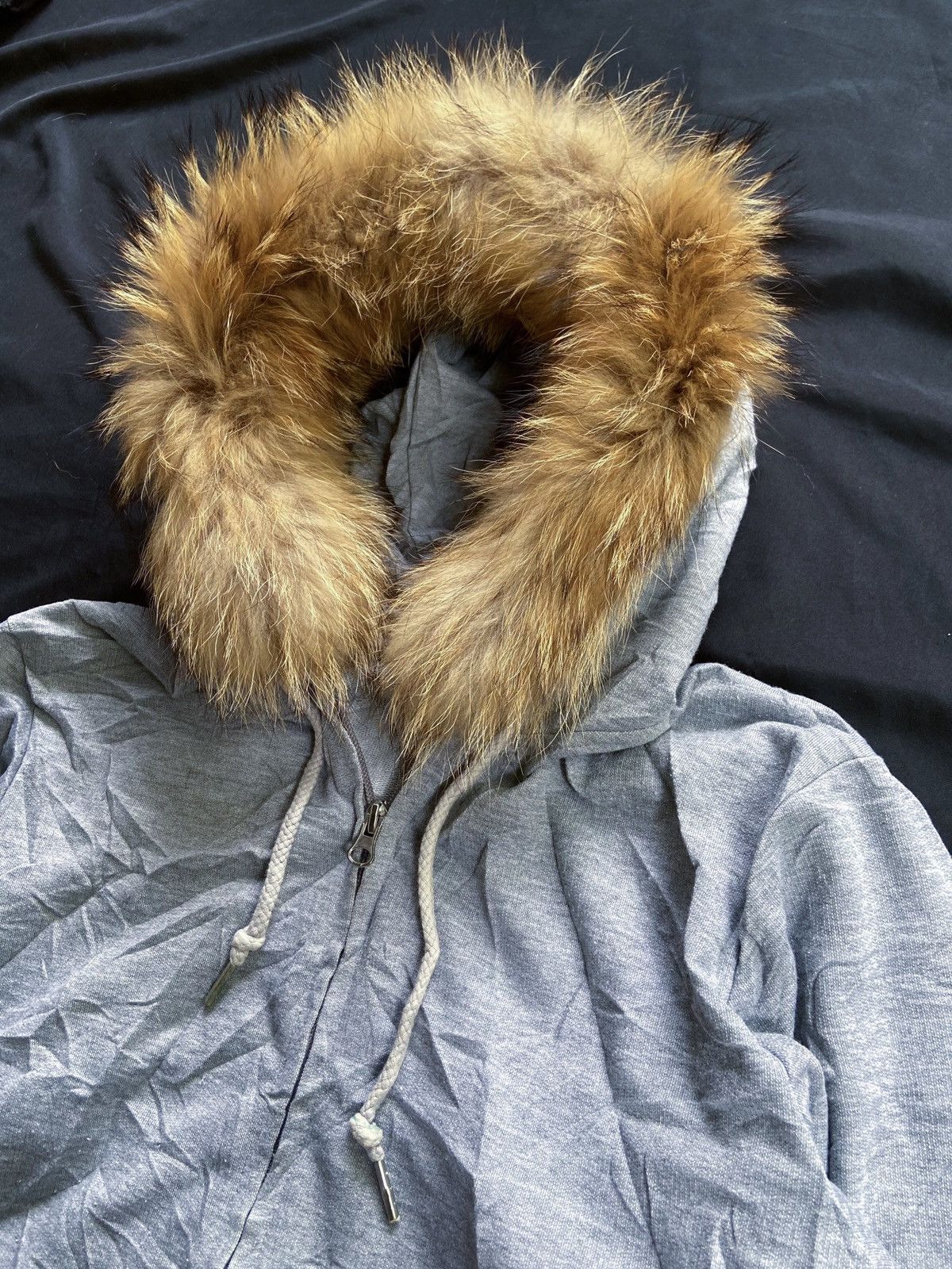 If Six Was Nine × Japanese Brand × Le Grande Bleu (L.G.B.) SEVENDAYS SUNDAY FAUX FUR ZIP HOODIE Size US M / EU 48-50 / 2 - 5 Thumbnail