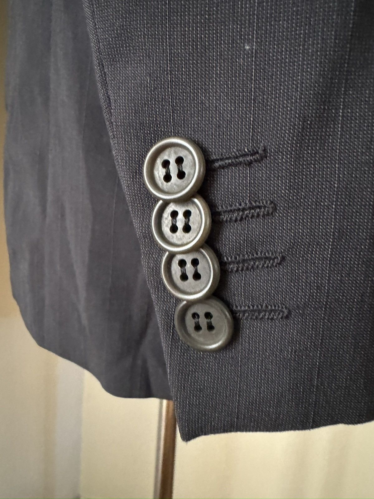Giorgio Armani GIORGIO ARMANI Black Label Made in Italy 1 Button Jacket 42R Size 42R - 6 Thumbnail