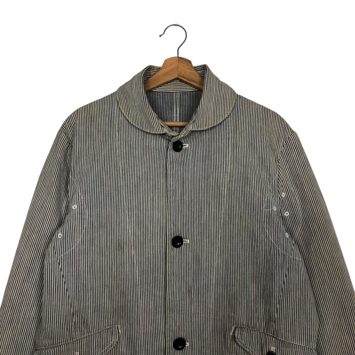 Vintage 🔥VINTAGE HICKORY CHORE WORKER JACKET JAPAN ISSEY MIYAKE Size US M / EU 48-50 / 2 - 5 Thumbnail