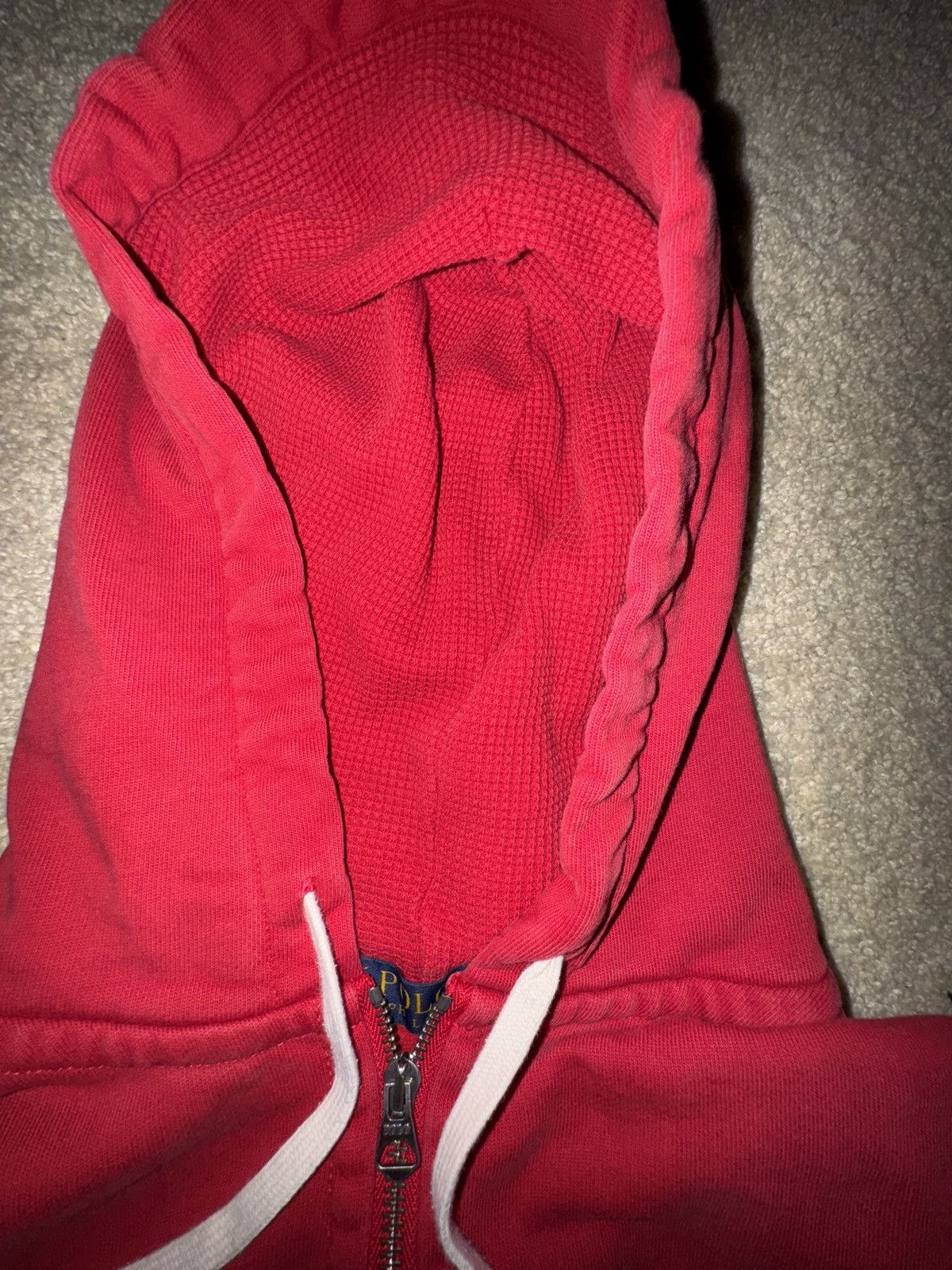 Polo Ralph Lauren Red Polo Zip-Up Size US L / EU 52-54 / 3 - 1 Thumbnail