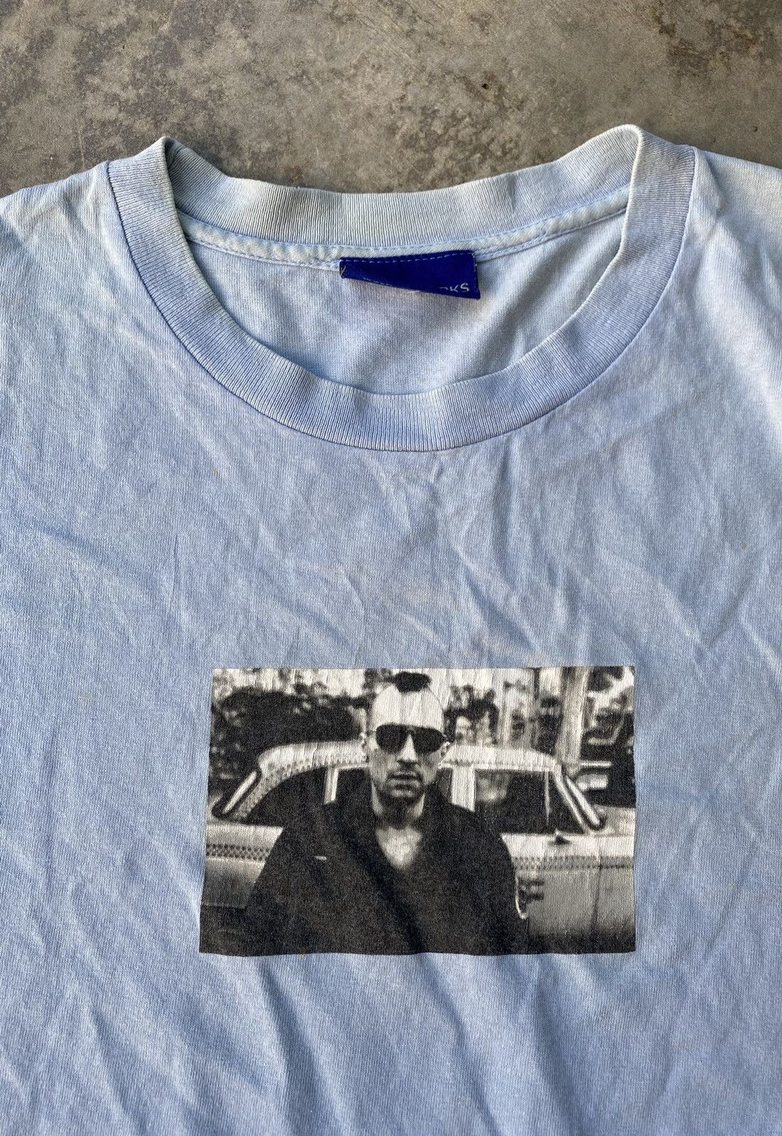 Vintage 1990s OG 🔥Taxi Driver Poem by Tsunami Work Japan Size US L / EU 52-54 / 3 - 1 Thumbnail
