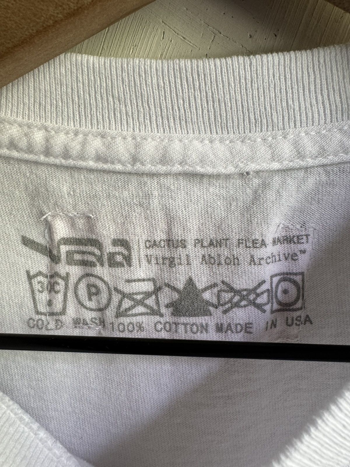 Cactus Plant Flea Market Cactus Plant Flea Market VAA Virgil Was Here Tee Size US M / EU 48-50 / 2 - 3 Thumbnail