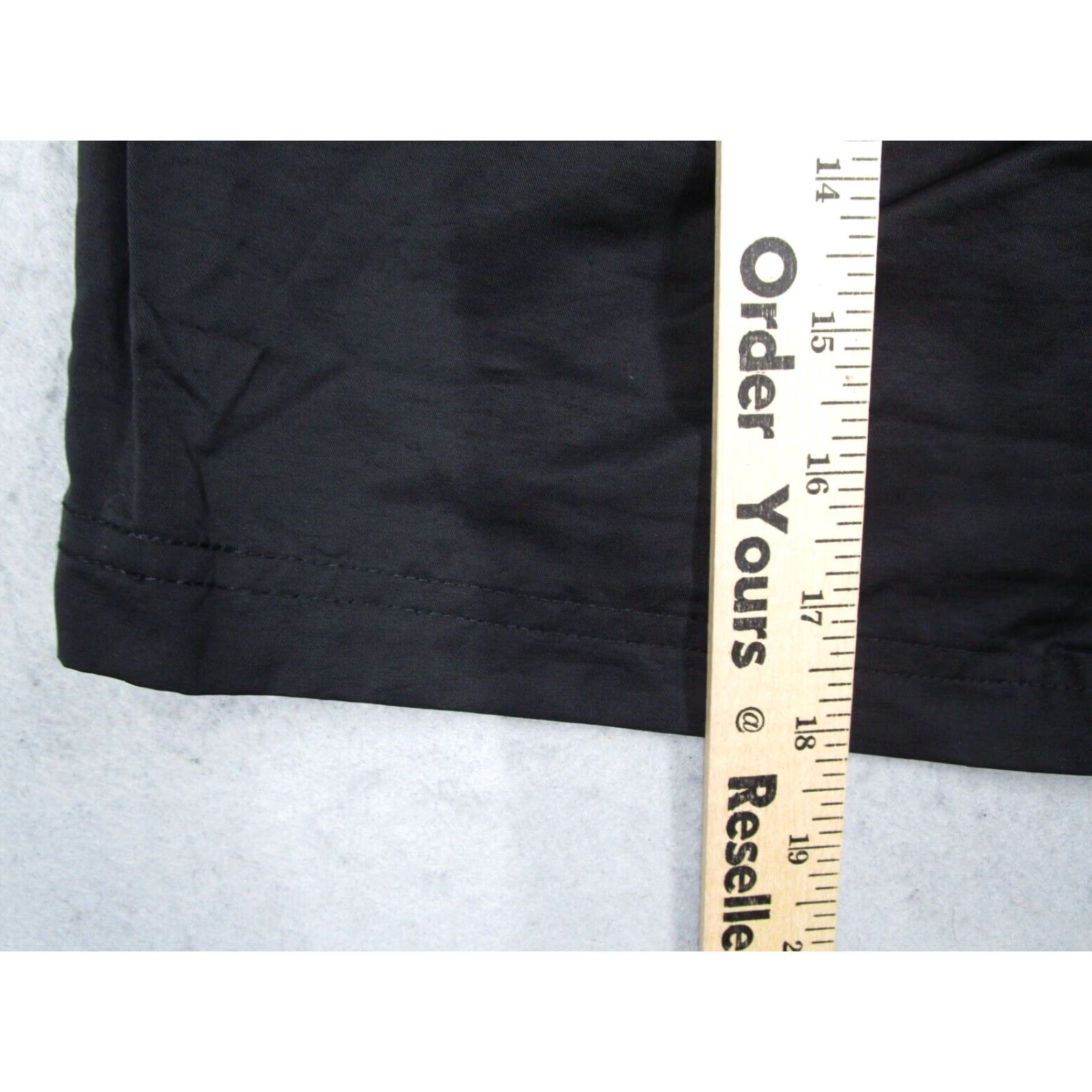 Mark McNairy VINTAGE Mark McNairy Co Shorts Mens Large Black Casual Chino 6" Inseam Belted Pockets Size US 33 - 7 Thumbnail