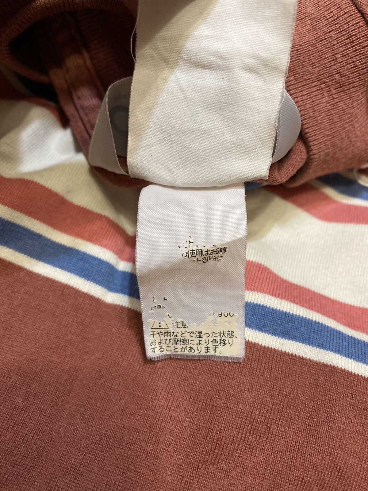 Carhartt Wip × Vintage Crazy striped Carhartt Vintage Longsleeve t shirt Work Size US M / EU 48-50 / 2 - 9 Thumbnail