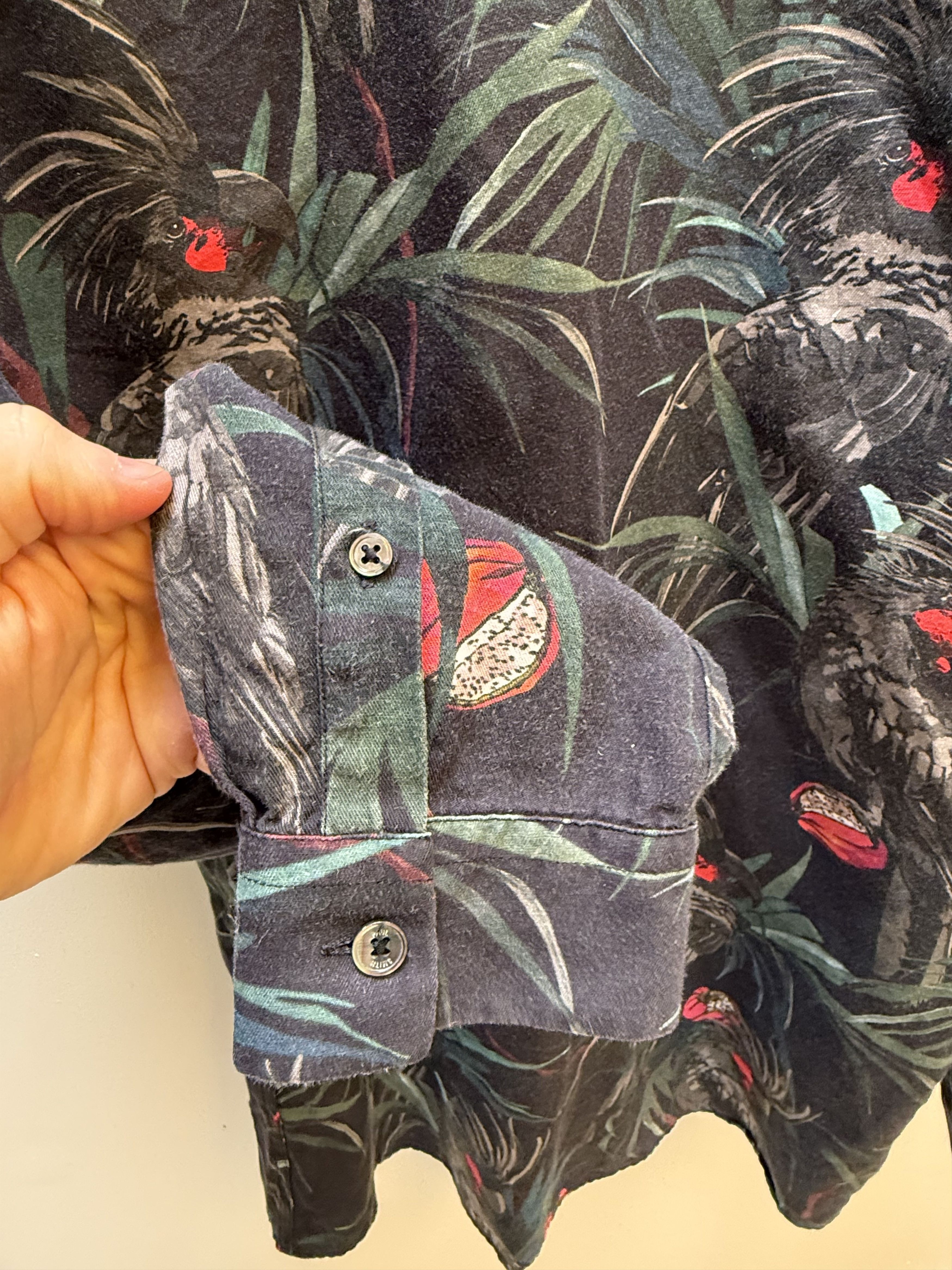 Paul Smith Paul Smith Tailored Fit Print Shirt Size US M / EU 48-50 / 2 - 4 Thumbnail