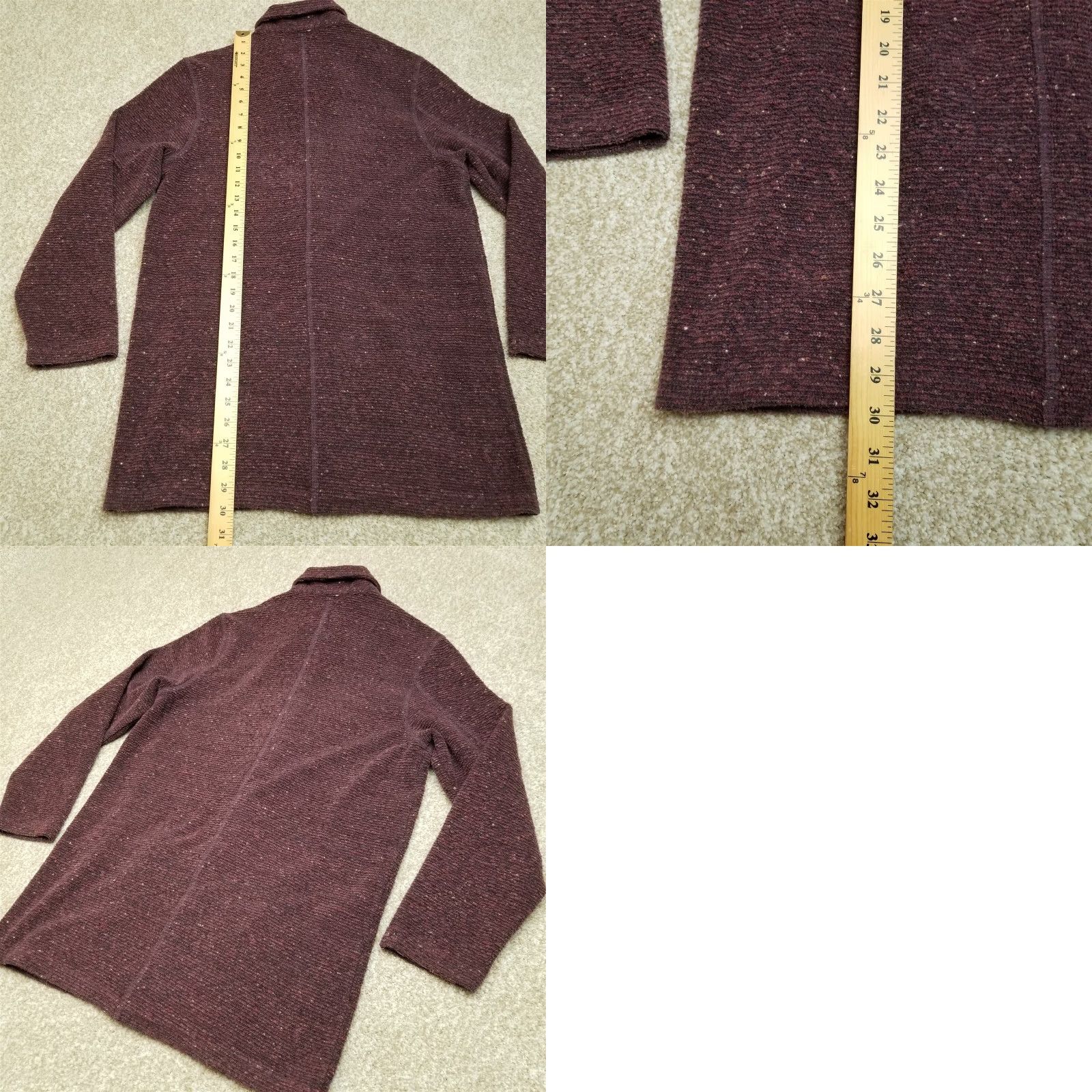The Territory Ahead VINTAGE The Territory Ahead Sweater Womens M Purple Long Sleeve Cardigan Casual VTG Size M / US 6-8 / IT 42-44 - 8 Thumbnail