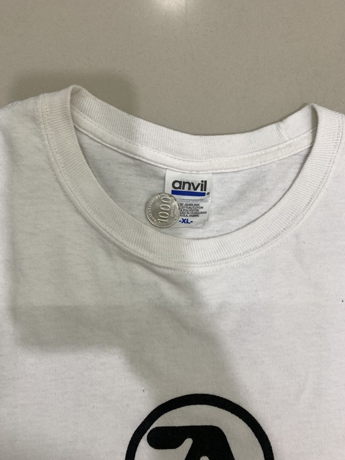 Band Tees Vintage 00s Aphex Twin logo longsleeve Size US XL / EU 56 / 4 - 4 Thumbnail