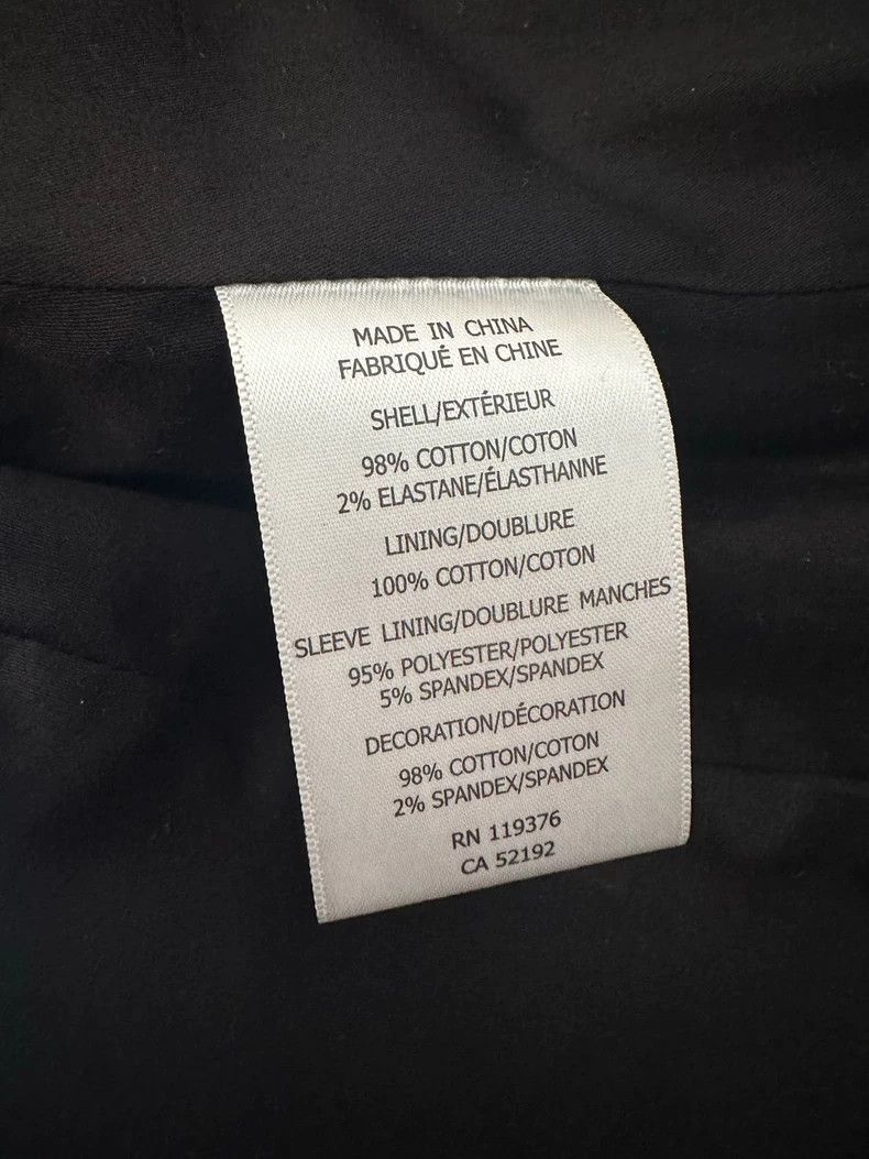 Helmut Lang HELMUT LANG Black patchwork simple fashion coat Size S / US 4 / IT 40 - 9 Thumbnail