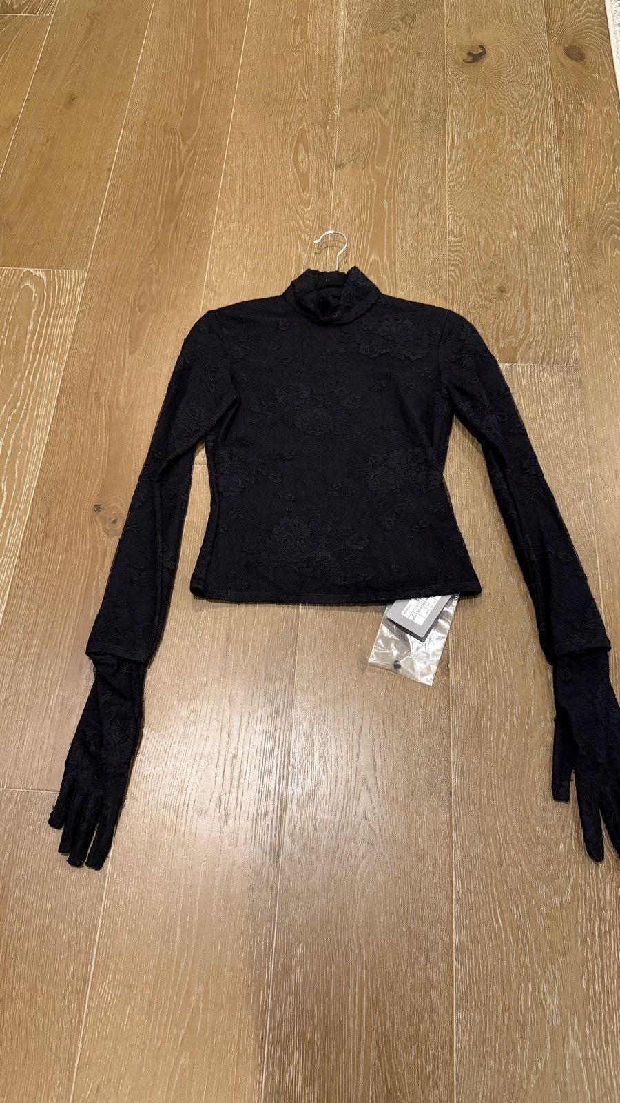 Balenciaga BALENCIAGA floral jacquard lace top Size XS / US 0-2 / IT 36-38 - 2 Thumbnail
