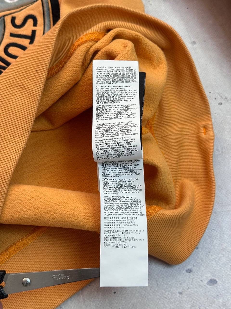 Stone Island Stone Island Compass Logo Sweatshirt Orange Crewneck Size M Size US M / EU 48-50 / 2 - 11 Thumbnail