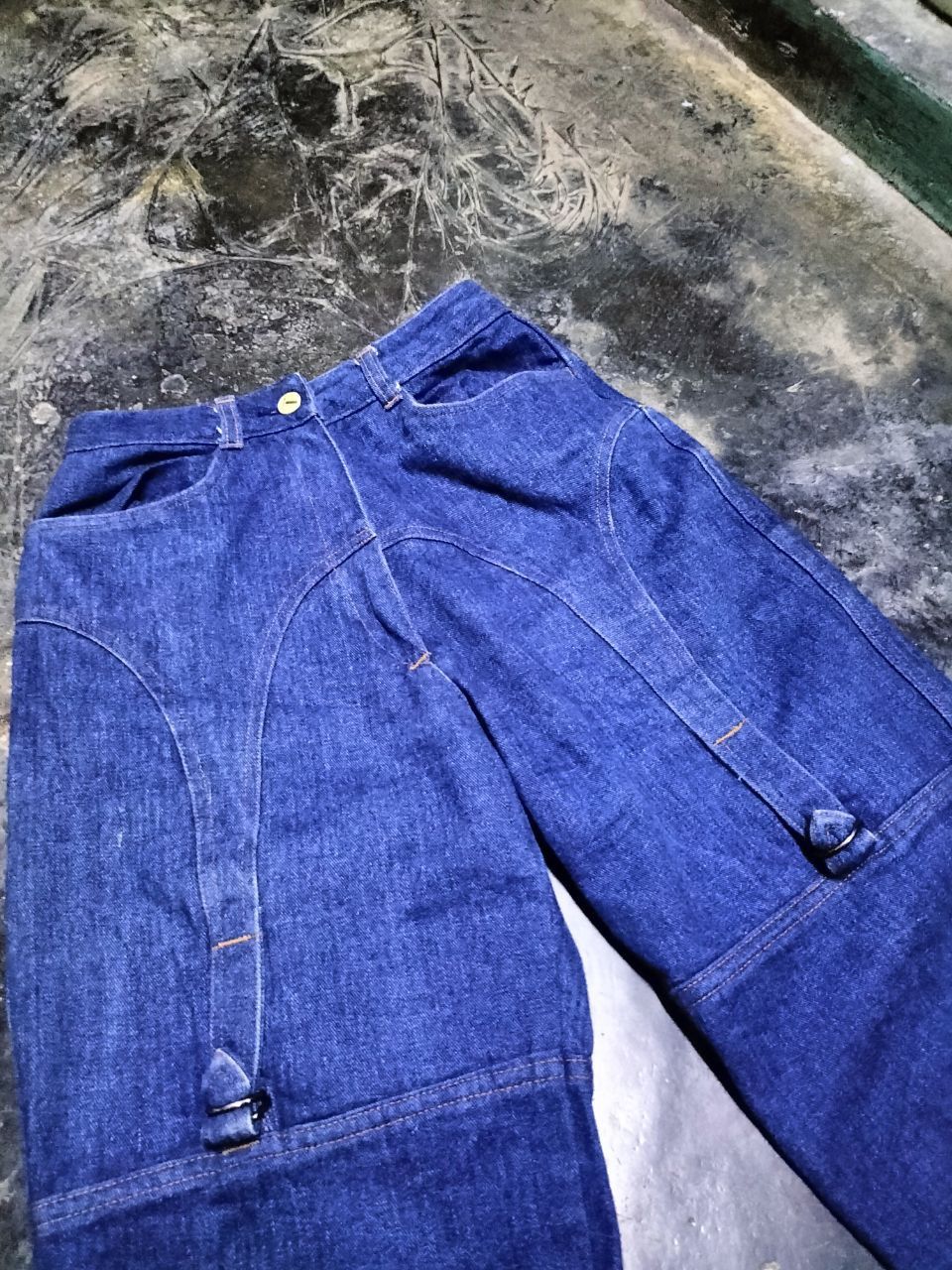 If Six Was Nine × Kansai Yamamoto × Seditionaries KANSAI bondage seditionaries jeans japanese brand punk Size 22" - 7 Thumbnail