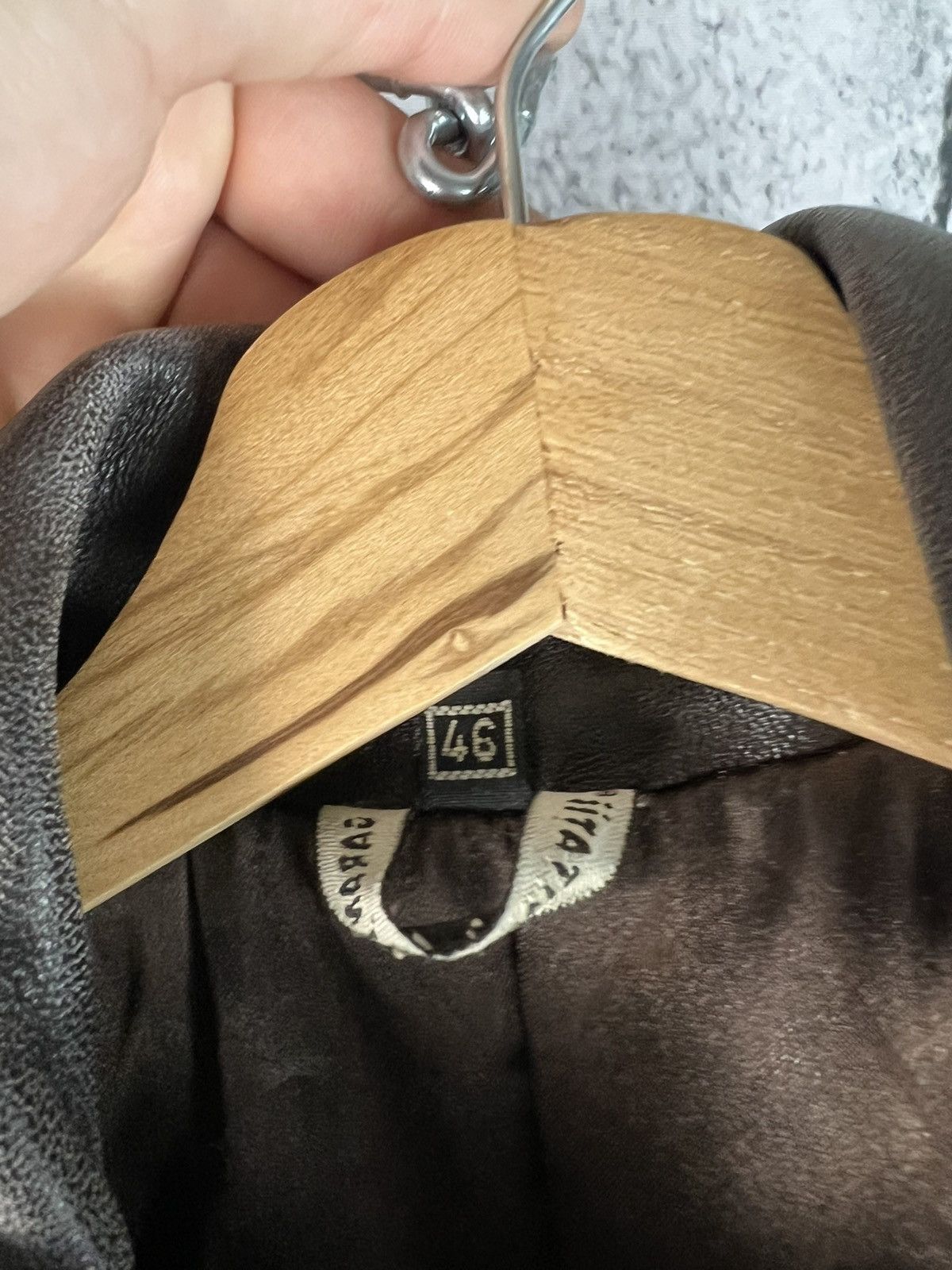 Vintage Vintage Y2K Avant Garde Leather long Jacket Size US S / EU 44-46 / 1 - 3 Thumbnail
